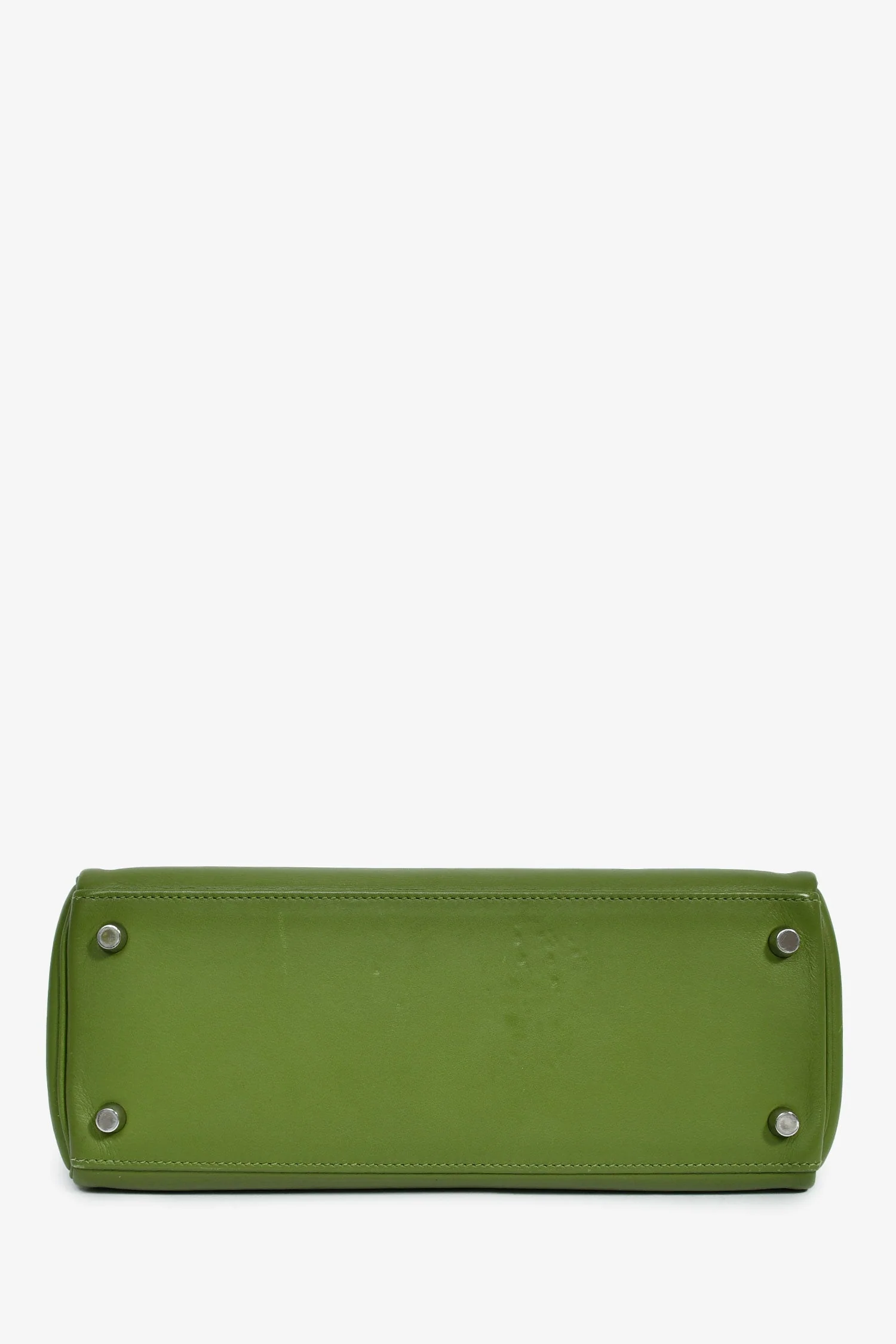 Hermès 2009 Green Pelouse Swift Leather Retourne Kelly 28 - Image 5