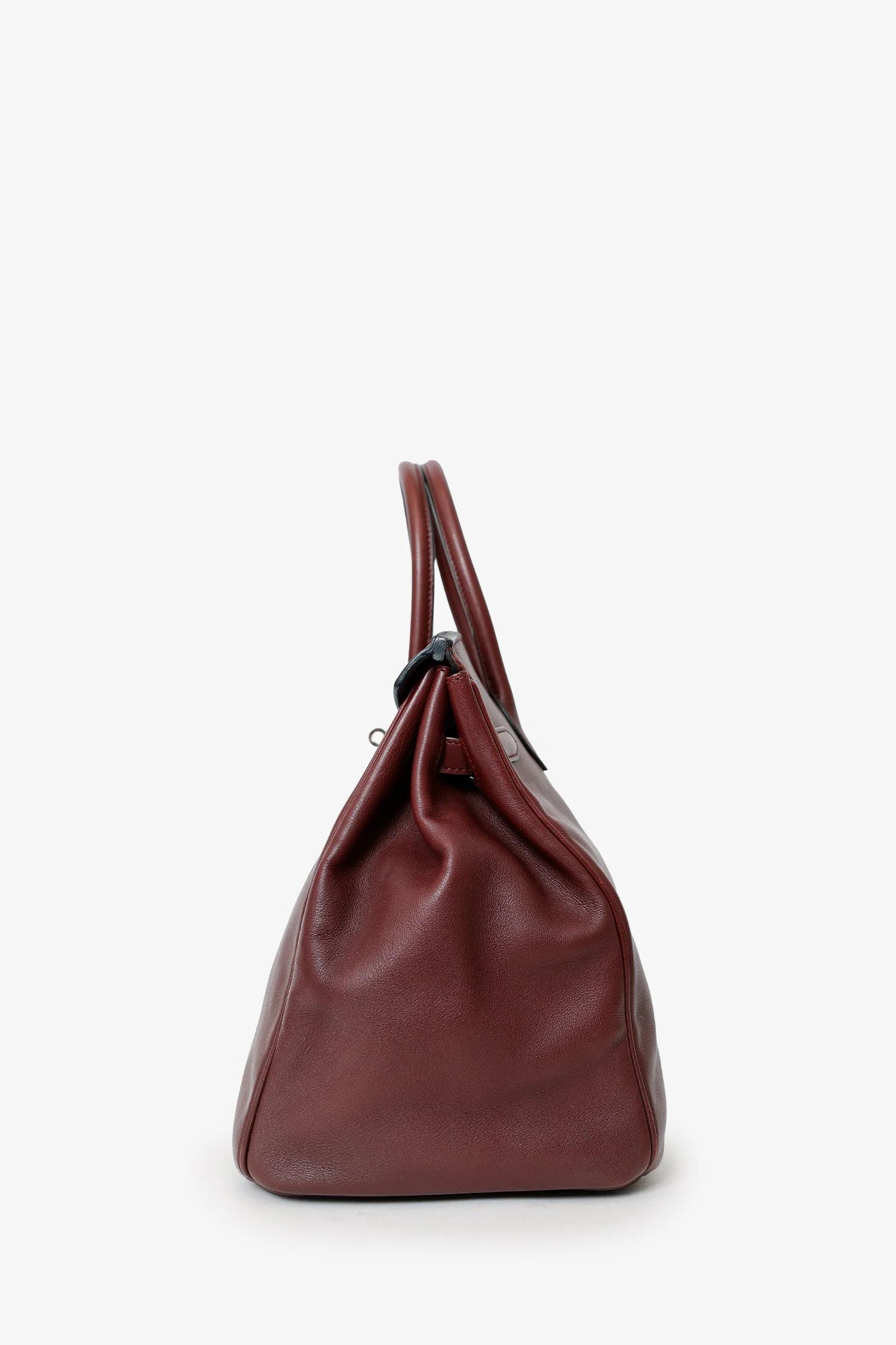 Hermès 2009 Prune Purple Swift Leather Birkin 35 PHW - Image 4