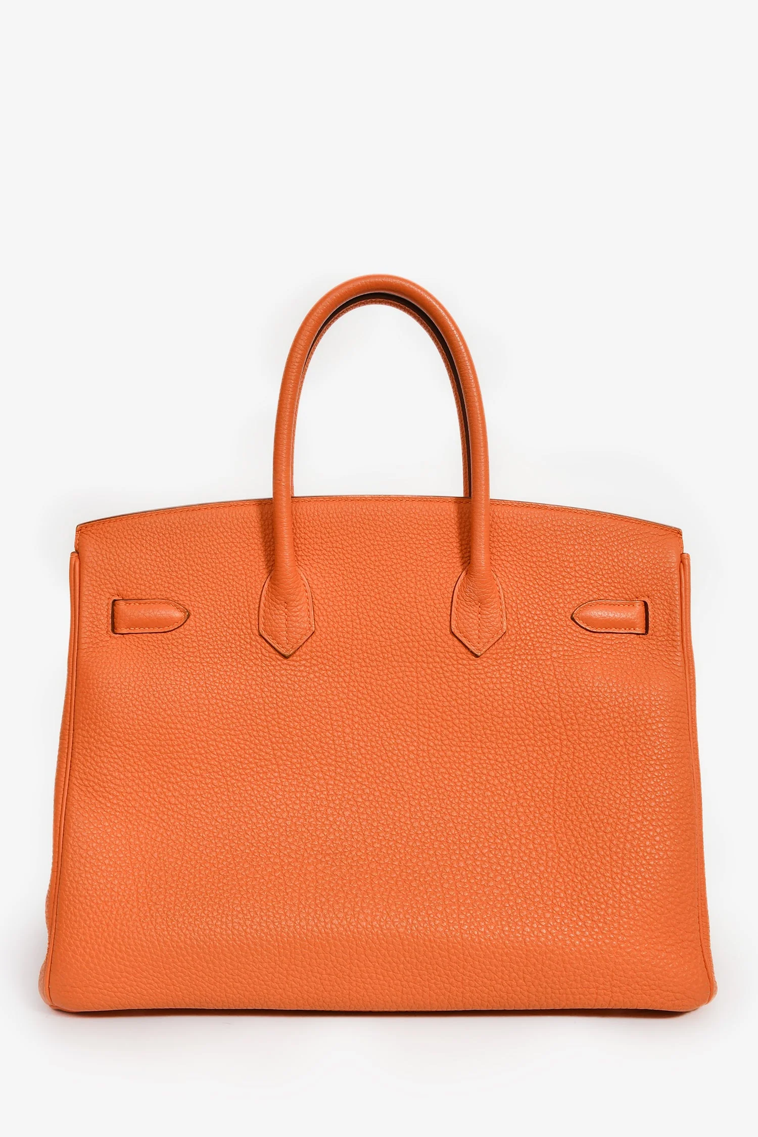 Hermès 2013 Orange Togo Leather Birkin 35 - Image 2