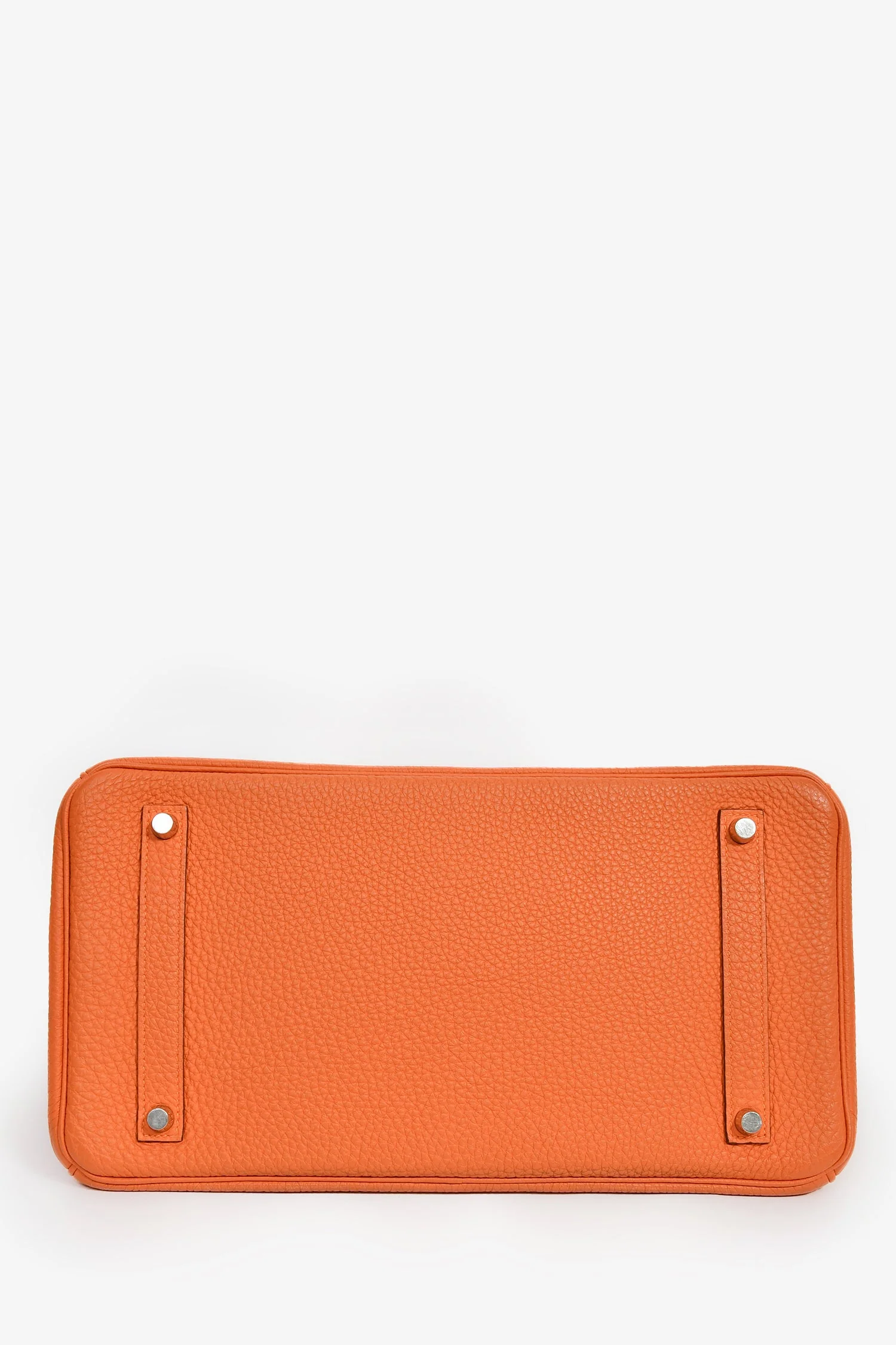 Hermès 2013 Orange Togo Leather Birkin 35 - Image 5