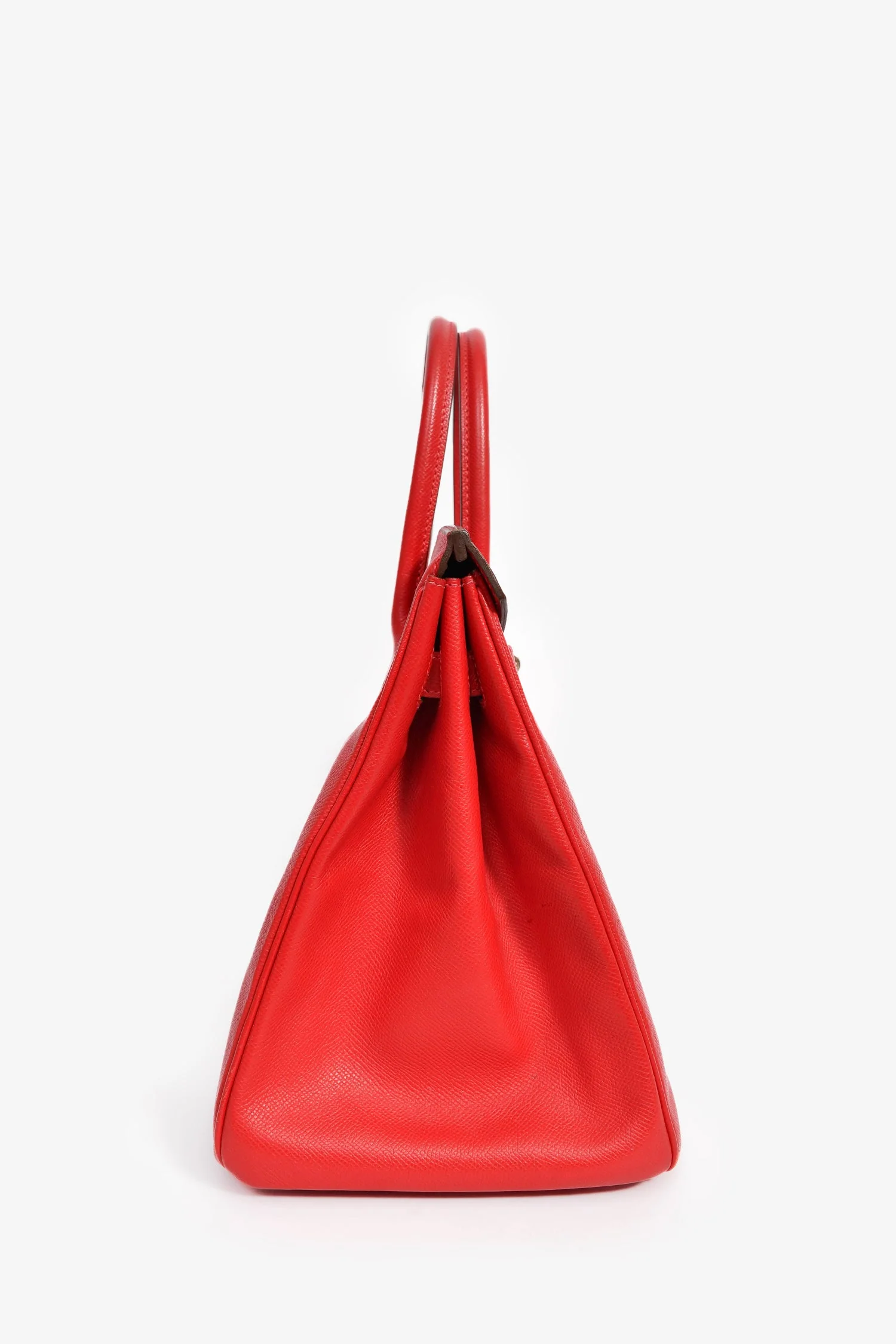 Hermès 2013 Rouge Epsom Leather Birkin 35 - Image 3