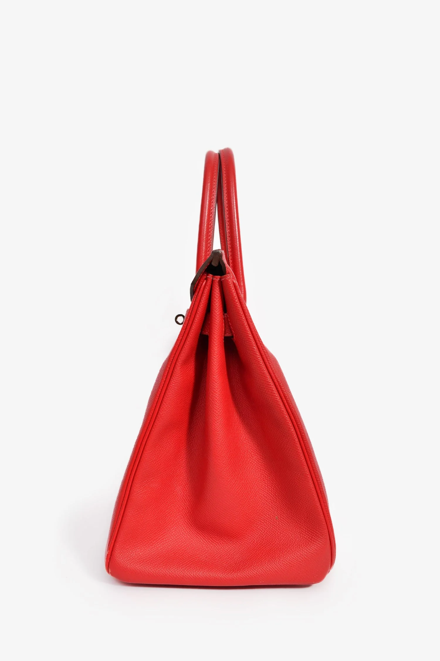Hermès 2013 Rouge Epsom Leather Birkin 35 - Image 4