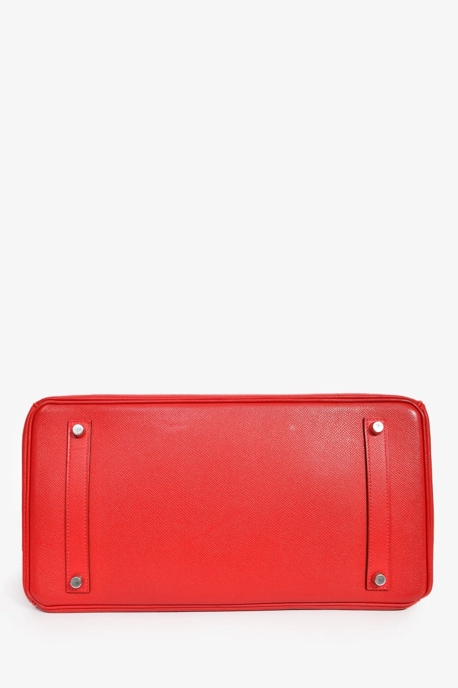 Hermès 2013 Rouge Epsom Leather Birkin 35 - Image 5