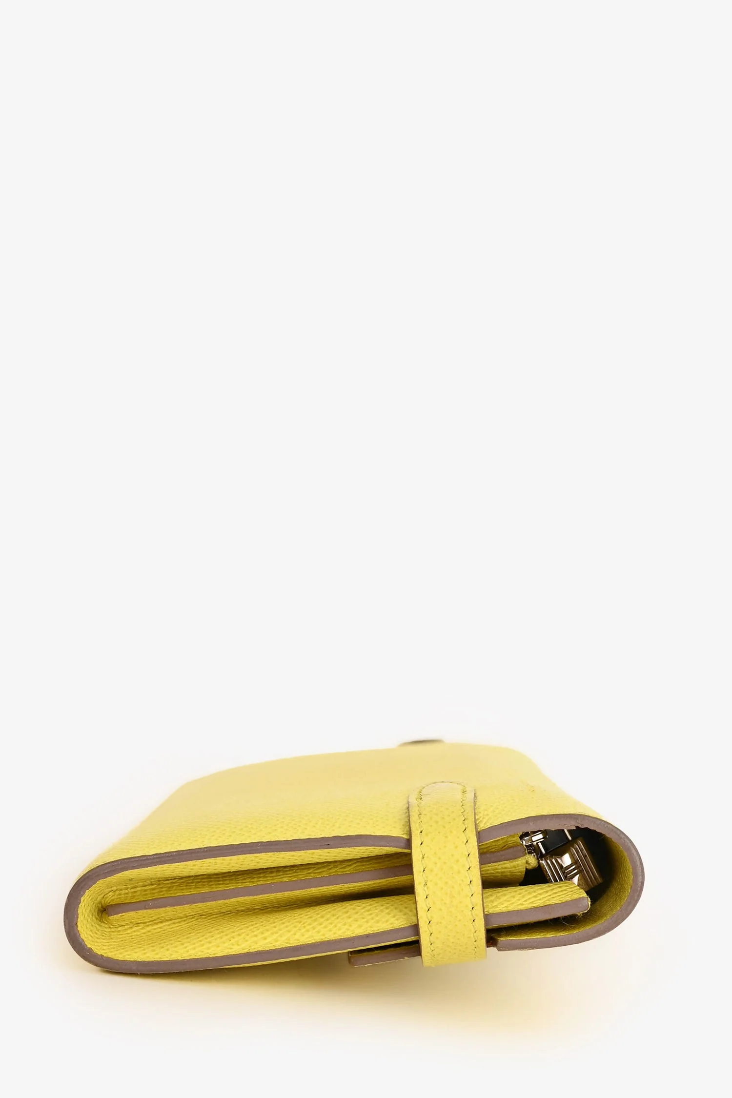 Hermès 2013 Yellow Epsom Kelly Wallet - Image 4