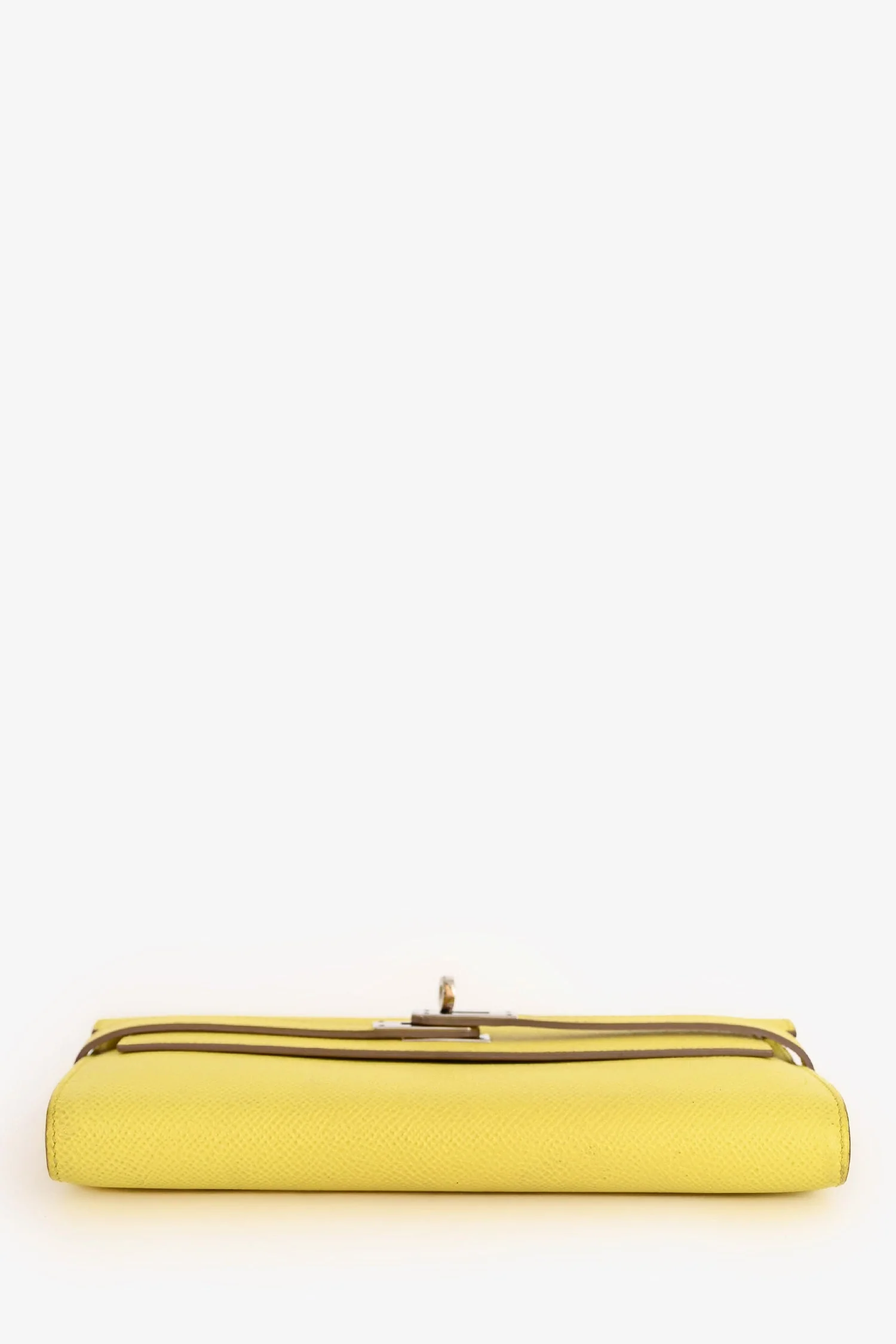 Hermès 2013 Yellow Epsom Kelly Wallet - Image 5
