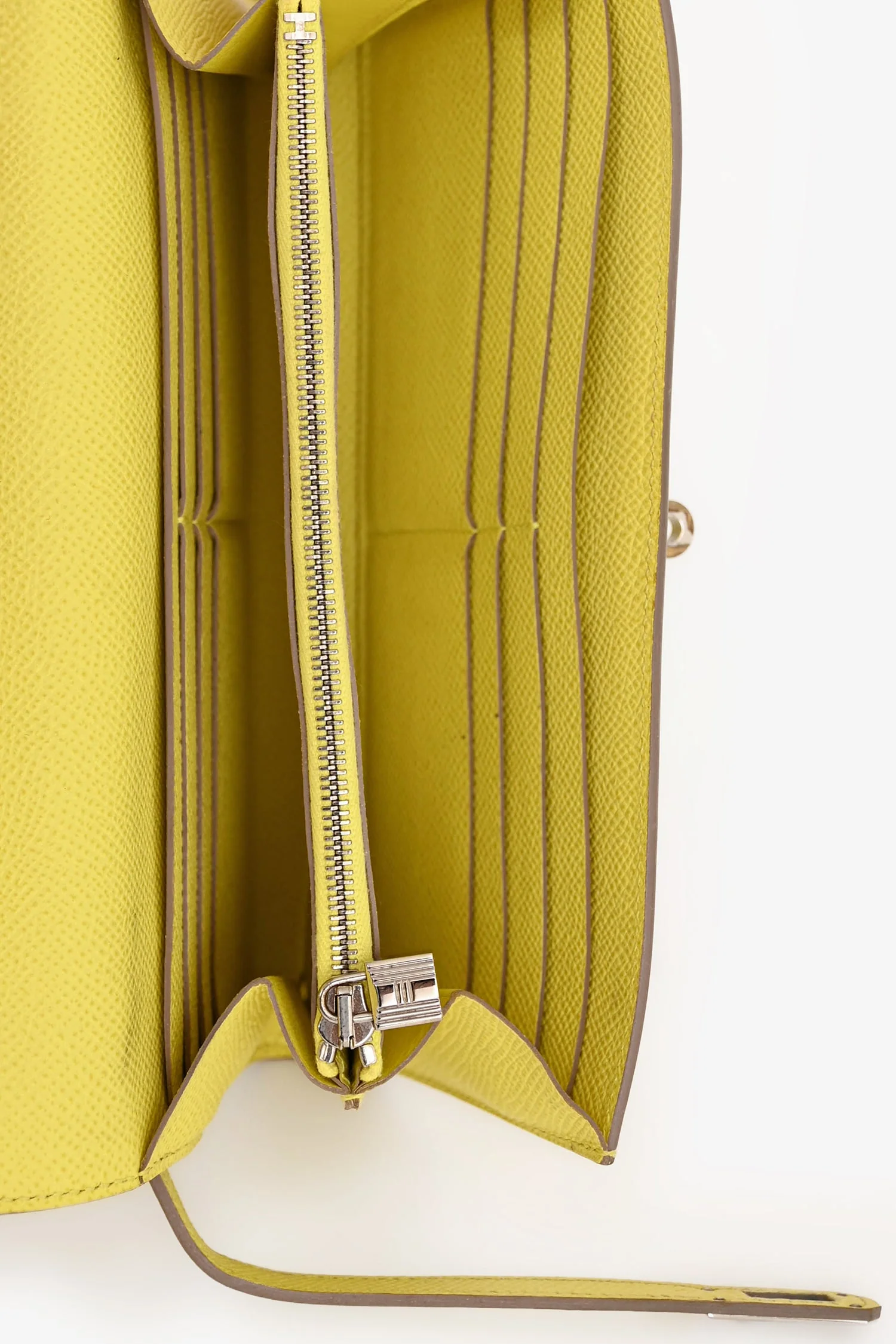 Hermès 2013 Yellow Epsom Kelly Wallet - Image 6