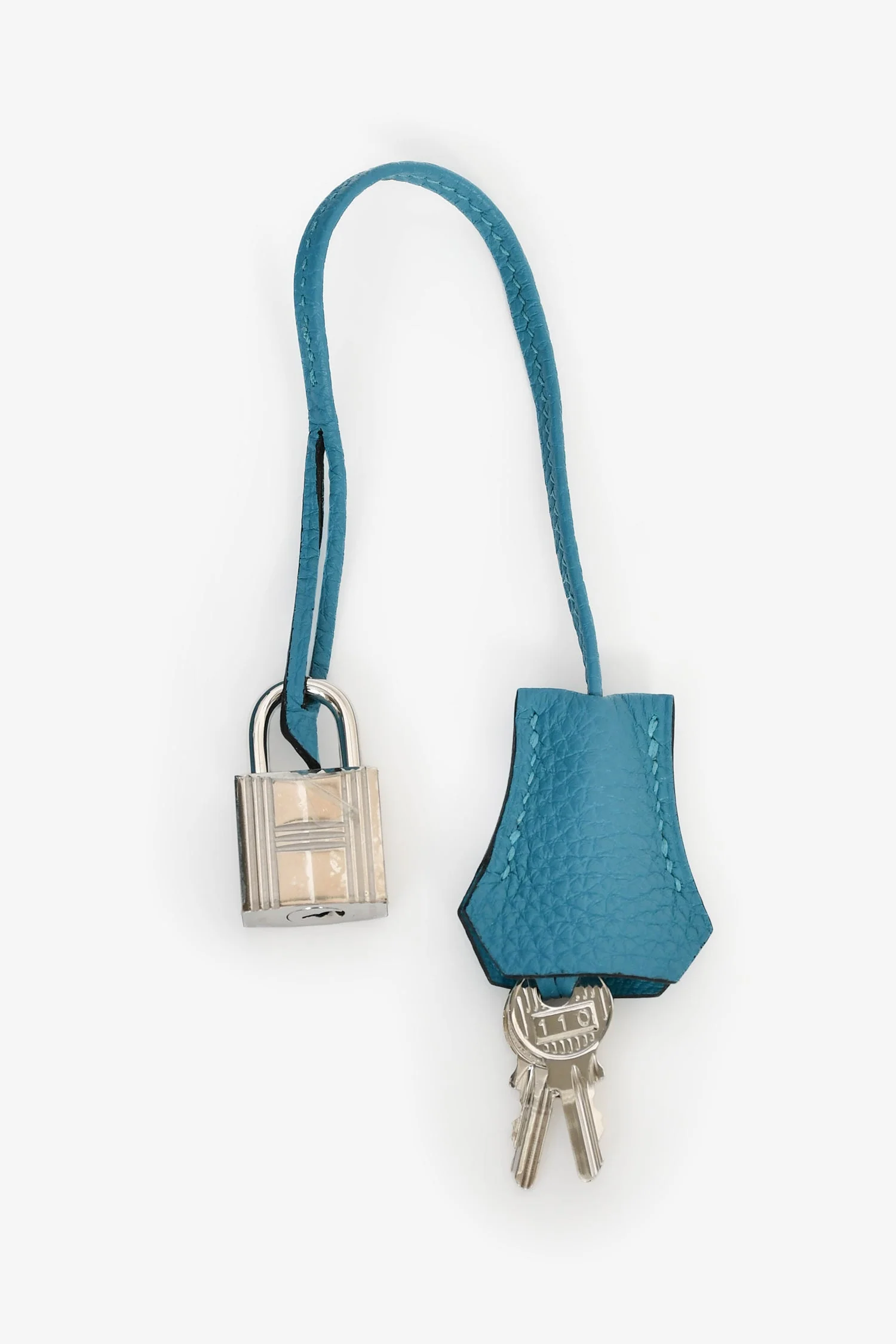 Hermès 2014 Bleu Colvert Togo Leather Retourne Birkin 30 PHW - Image 7