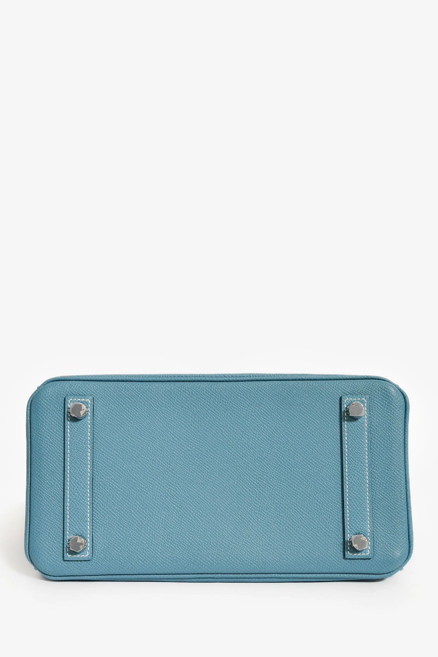 Hermès 2014 Blue Jean Epsom Leather Birkin 25 - Image 5