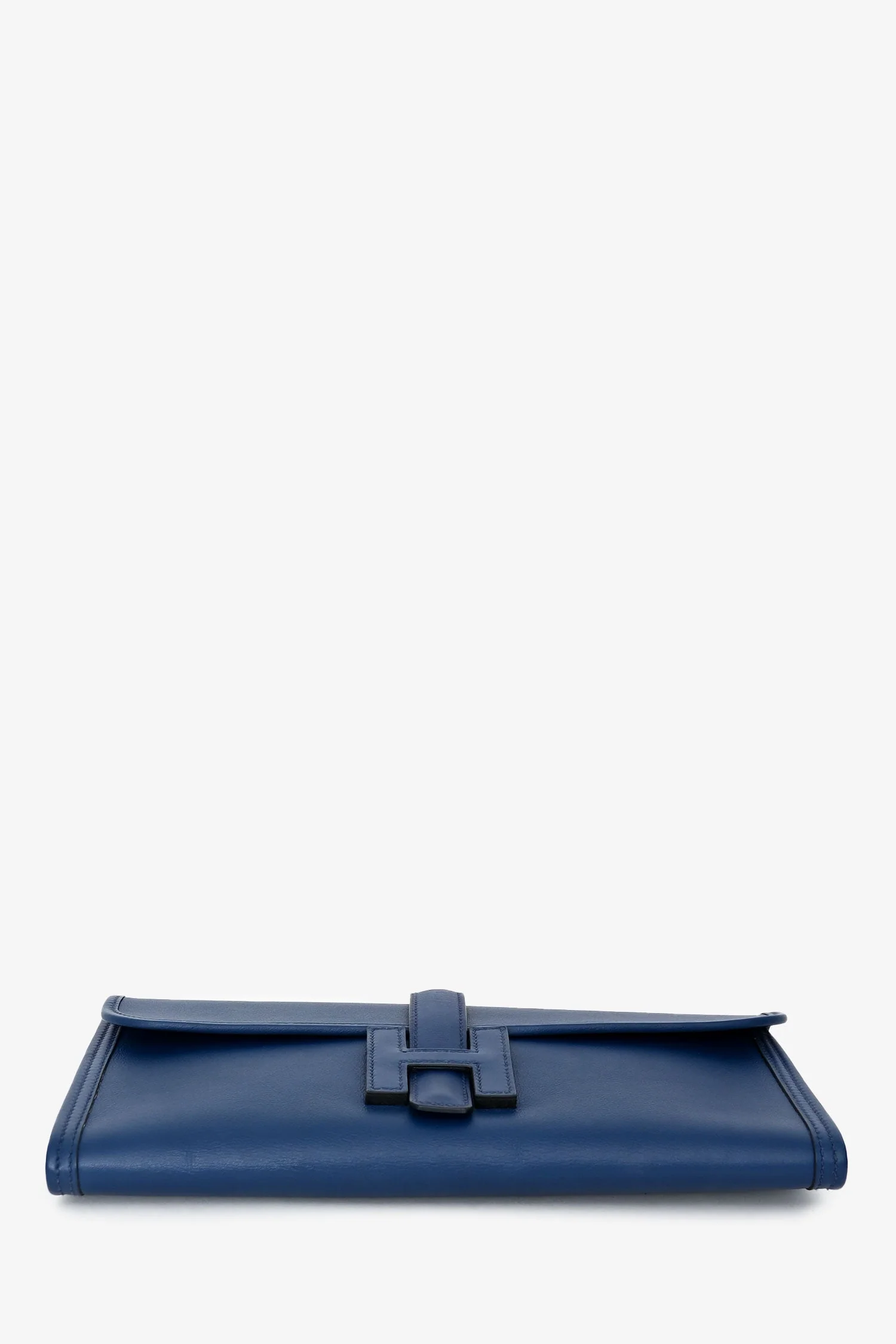 Hermes 2014 Blue Swift Jige Elan 29 Clutch - Image 5