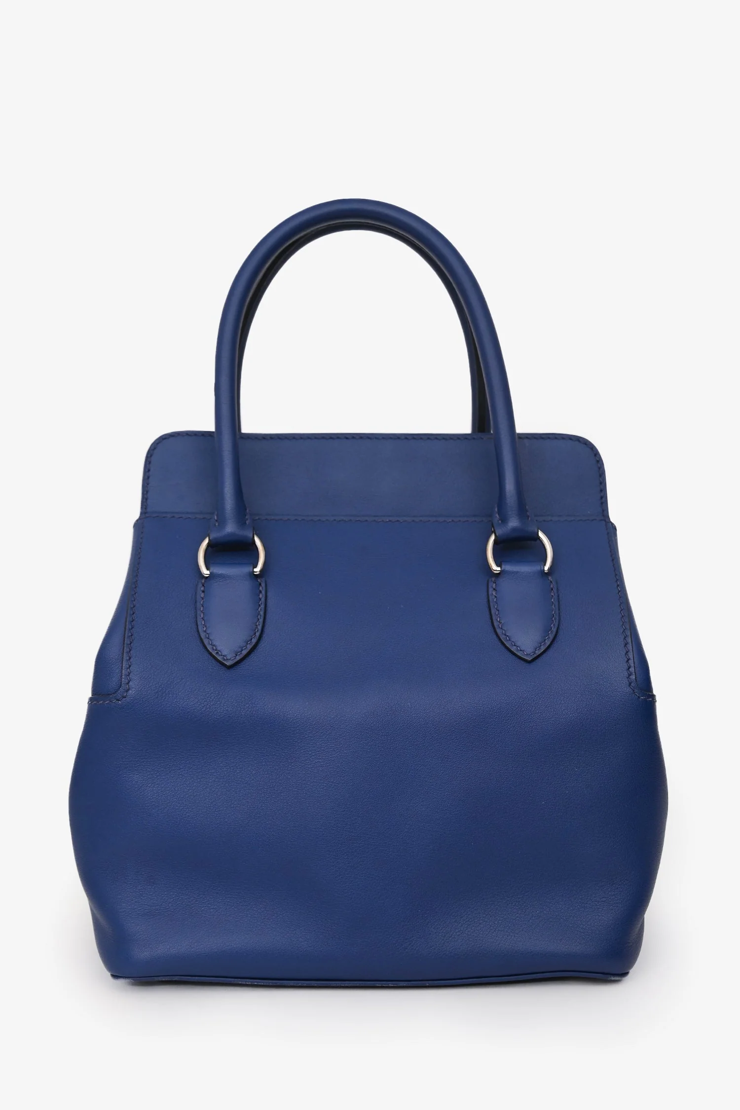 Hermès 2014 Blue Swift Leather Toolbox 20 With Strap - Image 2