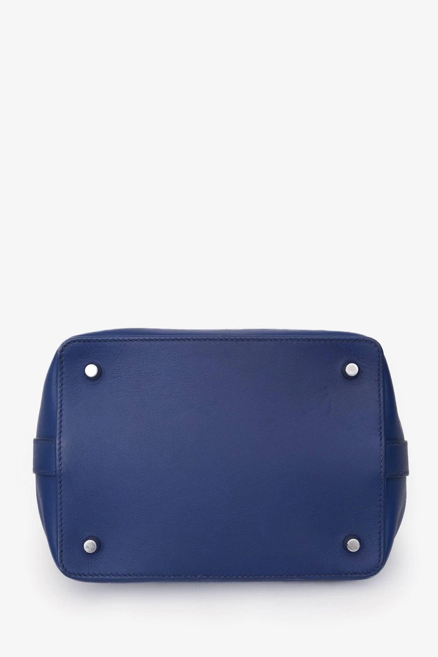 Hermès 2014 Blue Swift Leather Toolbox 20 With Strap - Image 5