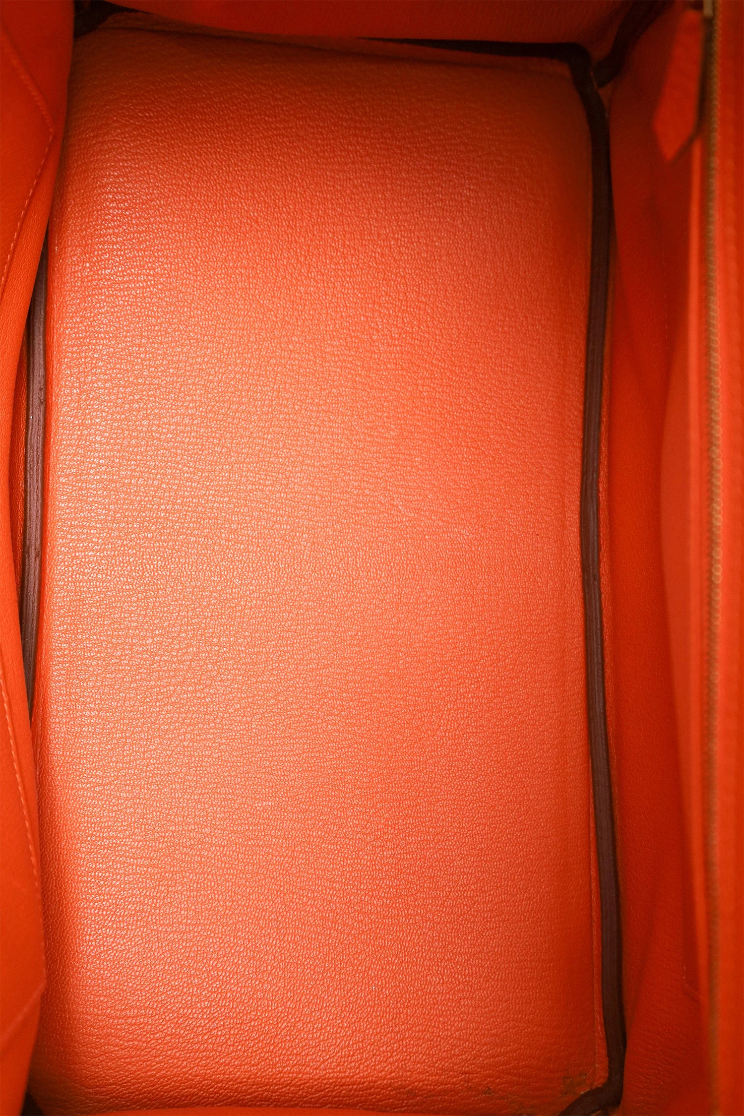 Hermès 2014 Orange Togo Leather Birkin 35 - Image 6