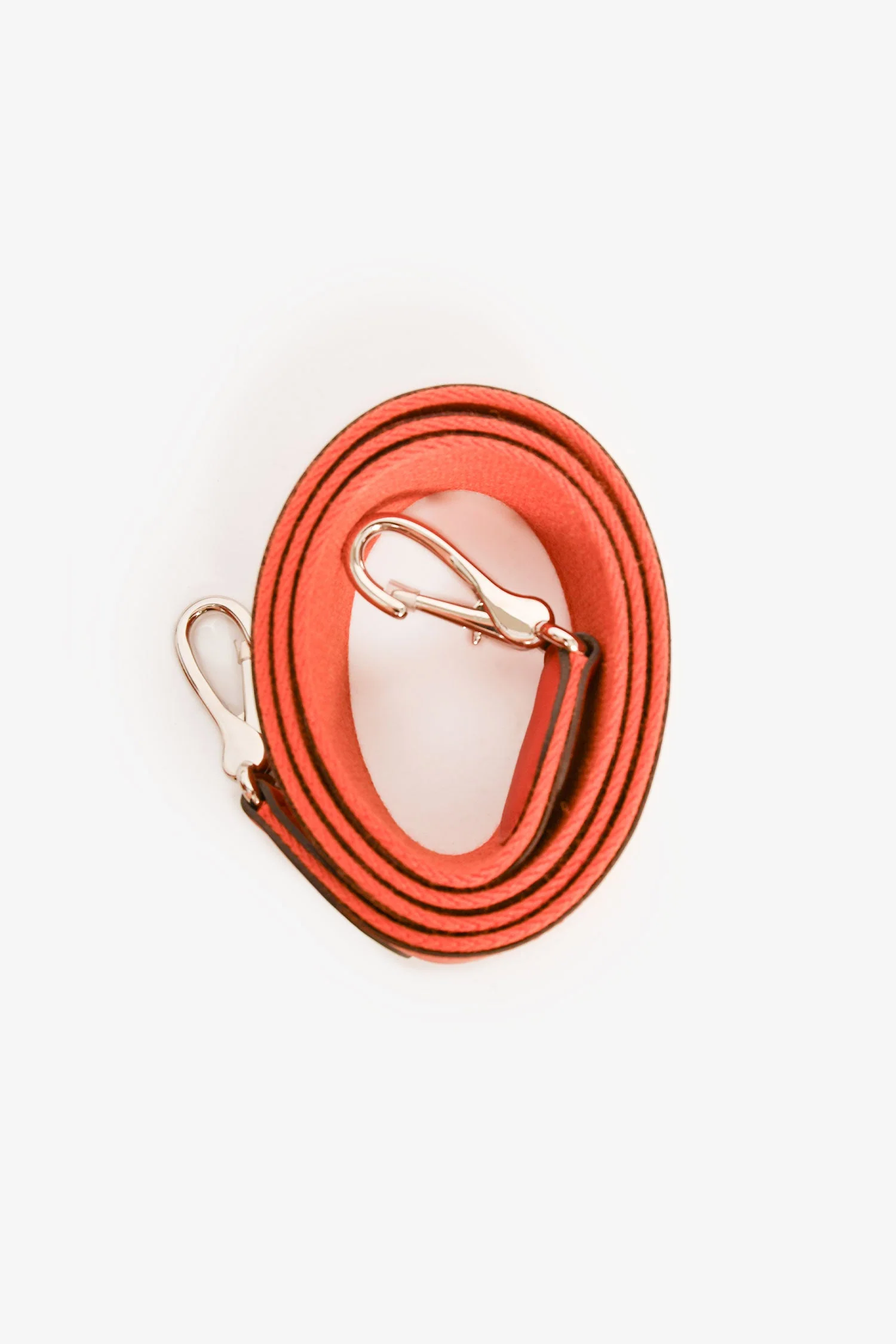 Hermes 2014 Red Perforated Swift Leather 'Berline' 28 Crossbody - Image 6