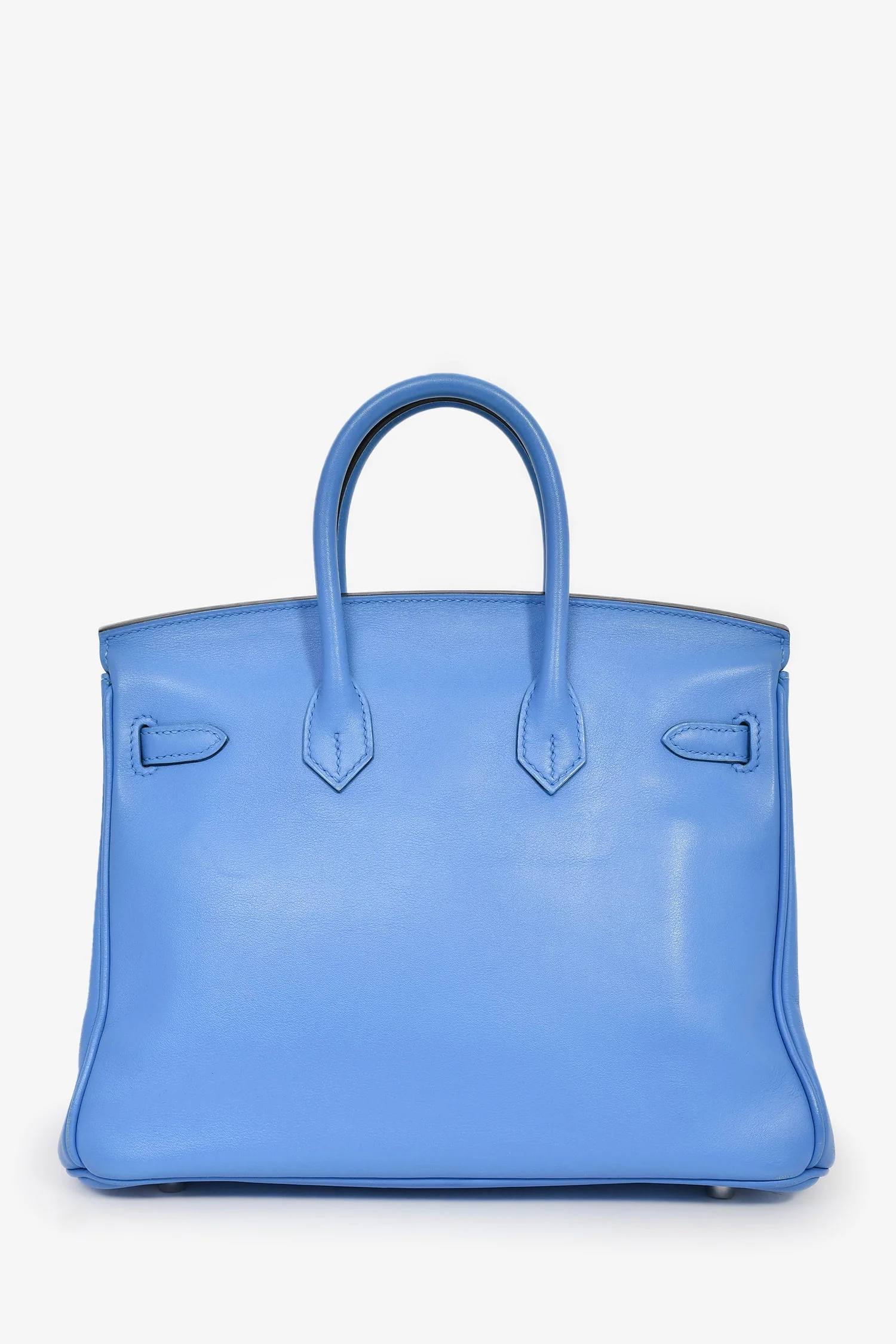 Hermès 2015 Blue Swift Leather Birkin 25 - Image 2