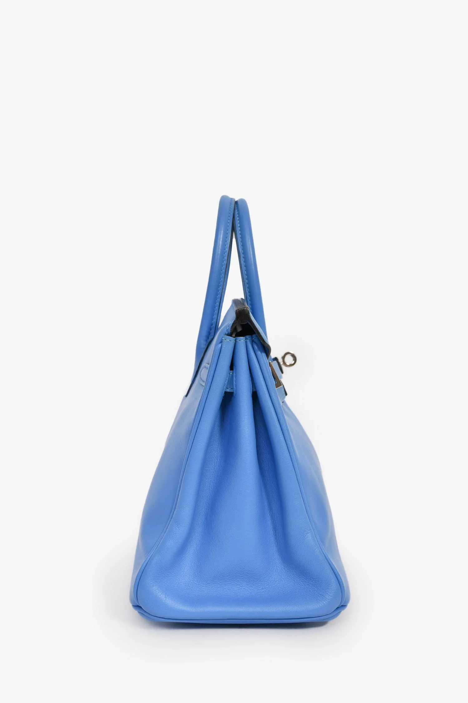 Hermès 2015 Blue Swift Leather Birkin 25 - Image 3