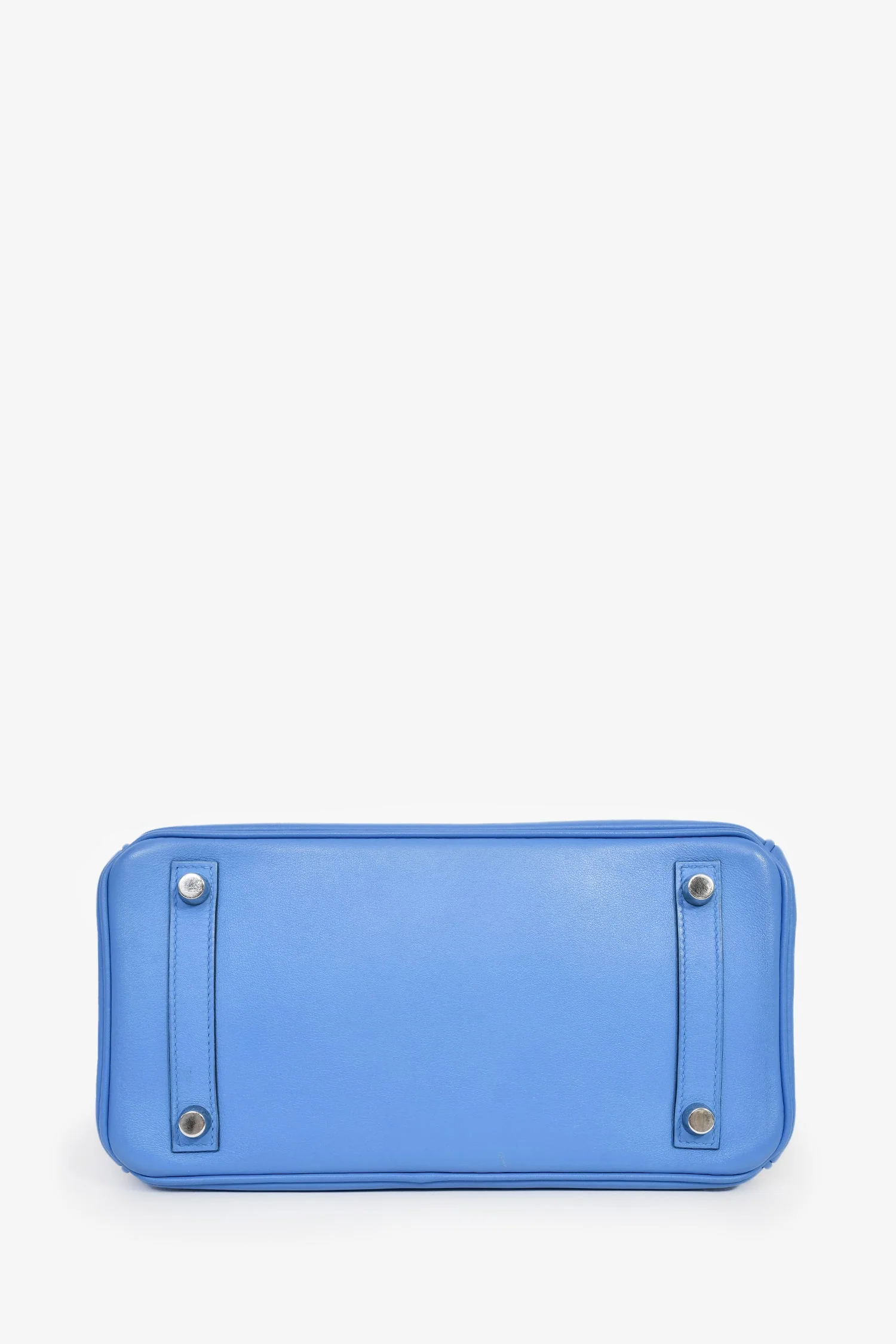 Hermès 2015 Blue Swift Leather Birkin 25 - Image 5
