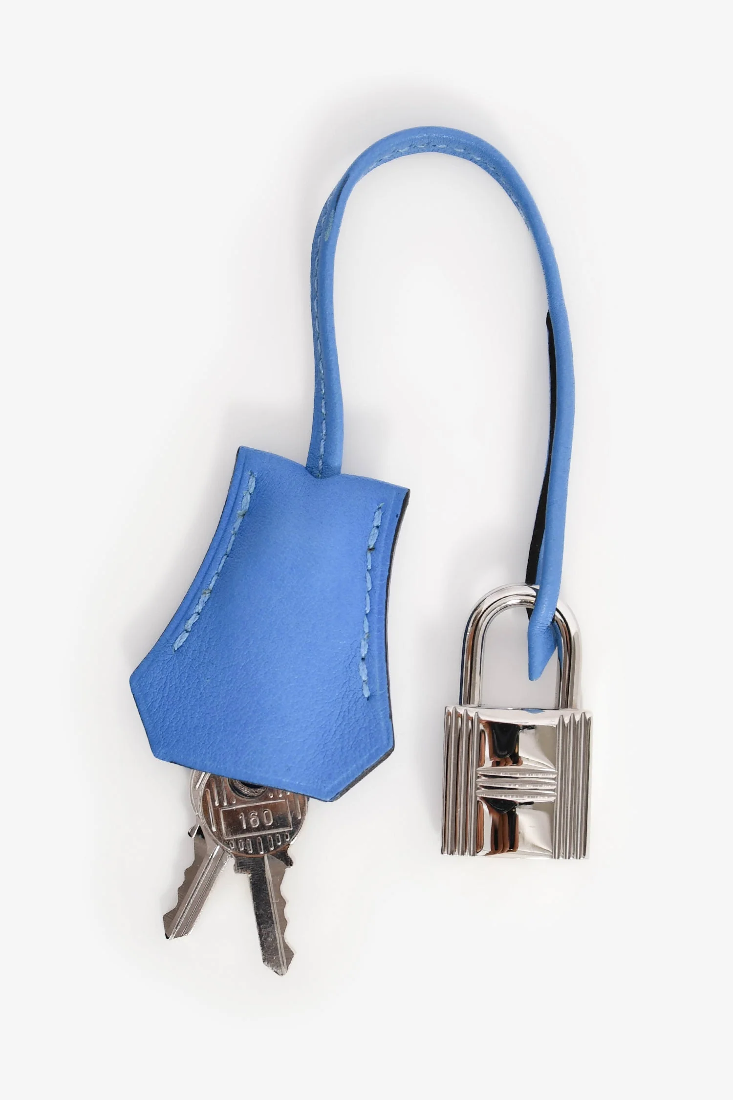 Hermès 2015 Blue Swift Leather Birkin 25 - Image 7
