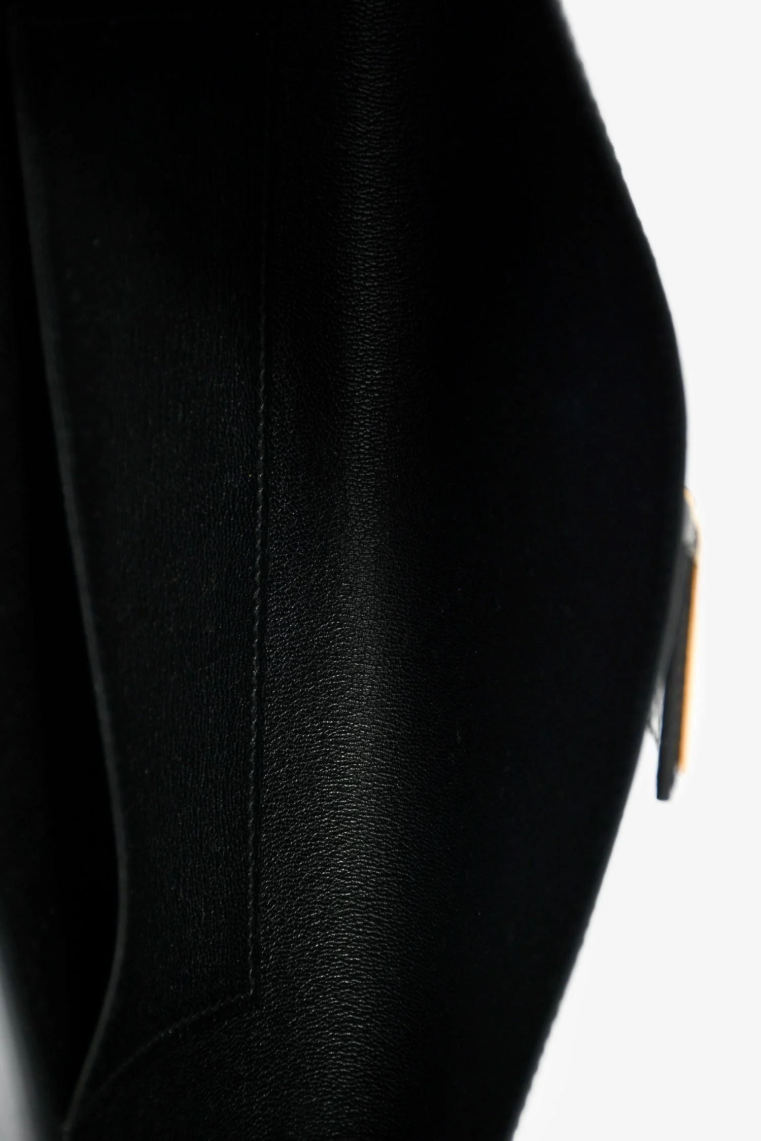 Hermes 2016 Black Alligator 'Medor' 23 Clutch - Image 6