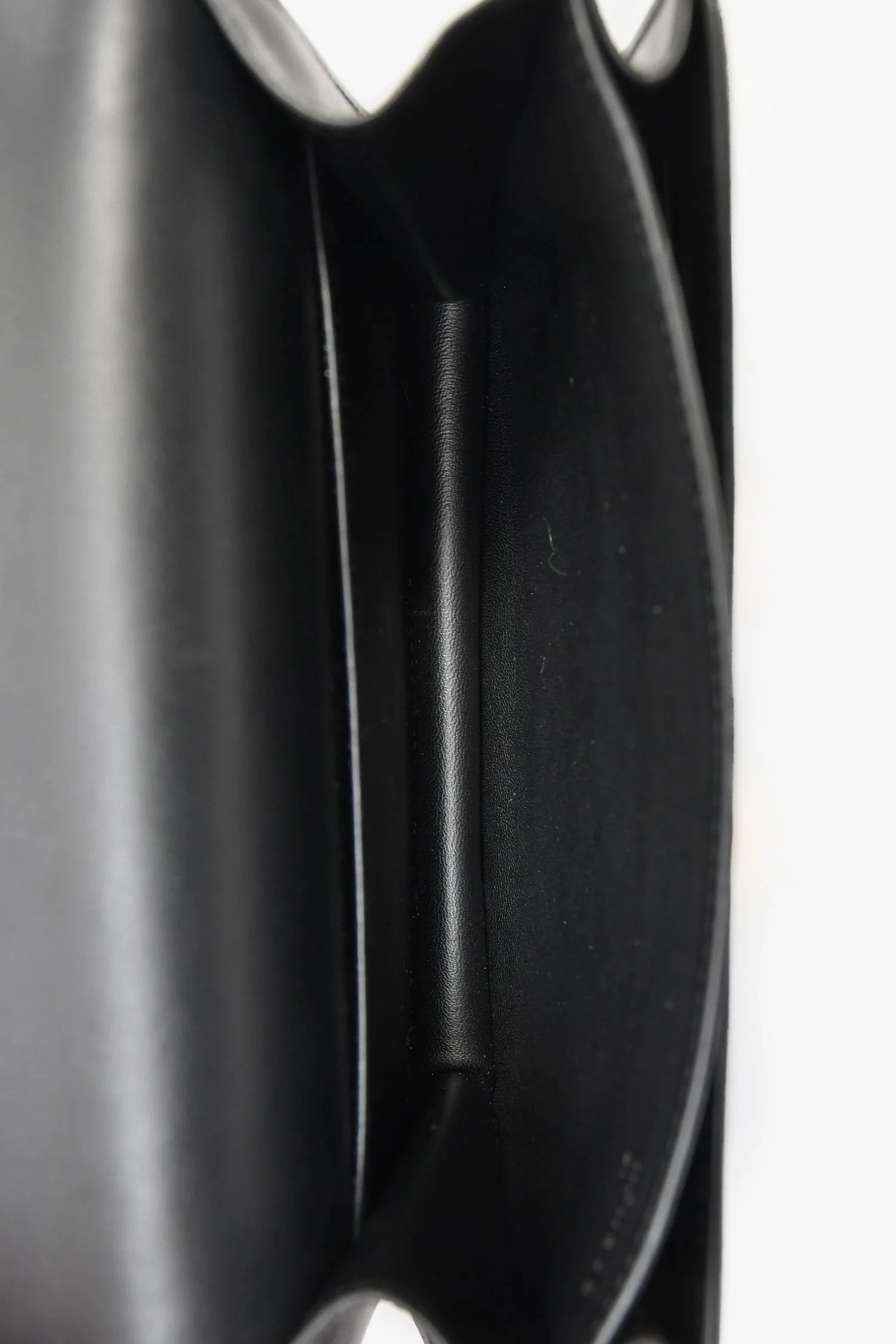 Hermes 2016 Black Swift Leather Mini Constance 18 - Image 7