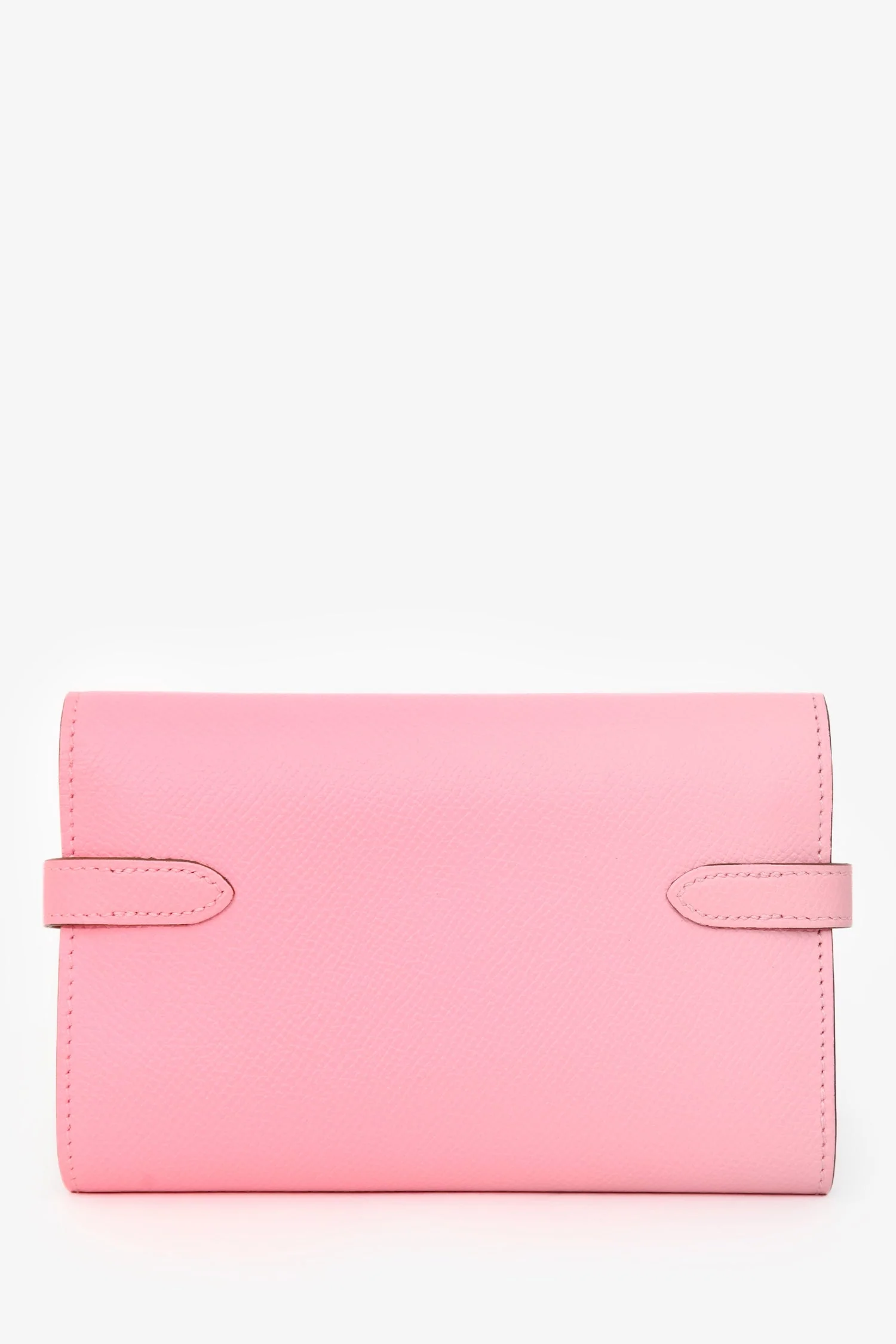 Hermès 2016 Pink Epsom Leather Kelly Depliant Medium Trifold Wallet - Image 2