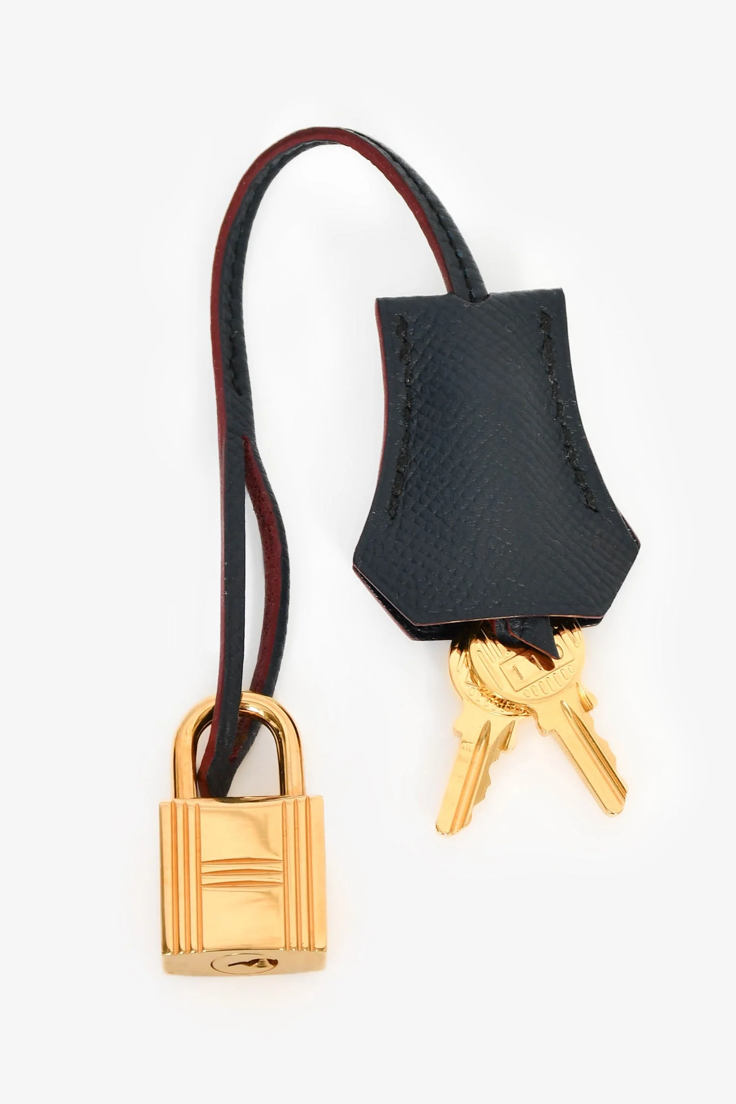 Hermès 2016 Special Order Blue/Red Epsom Leather Birkin 25 - Image 7