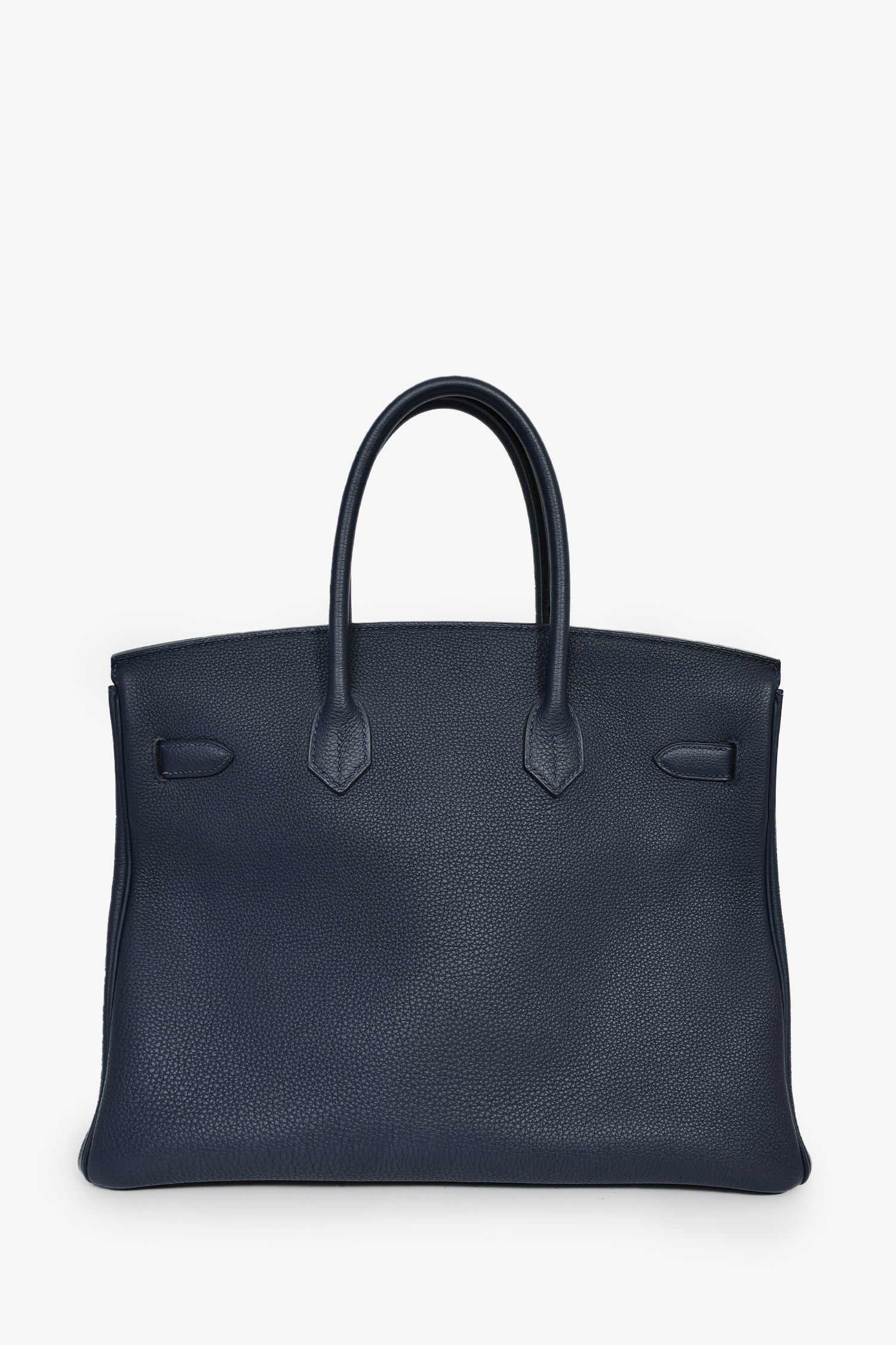 Hermès 2017 Blue Nuit Togo Leather Birkin 35 - Image 2