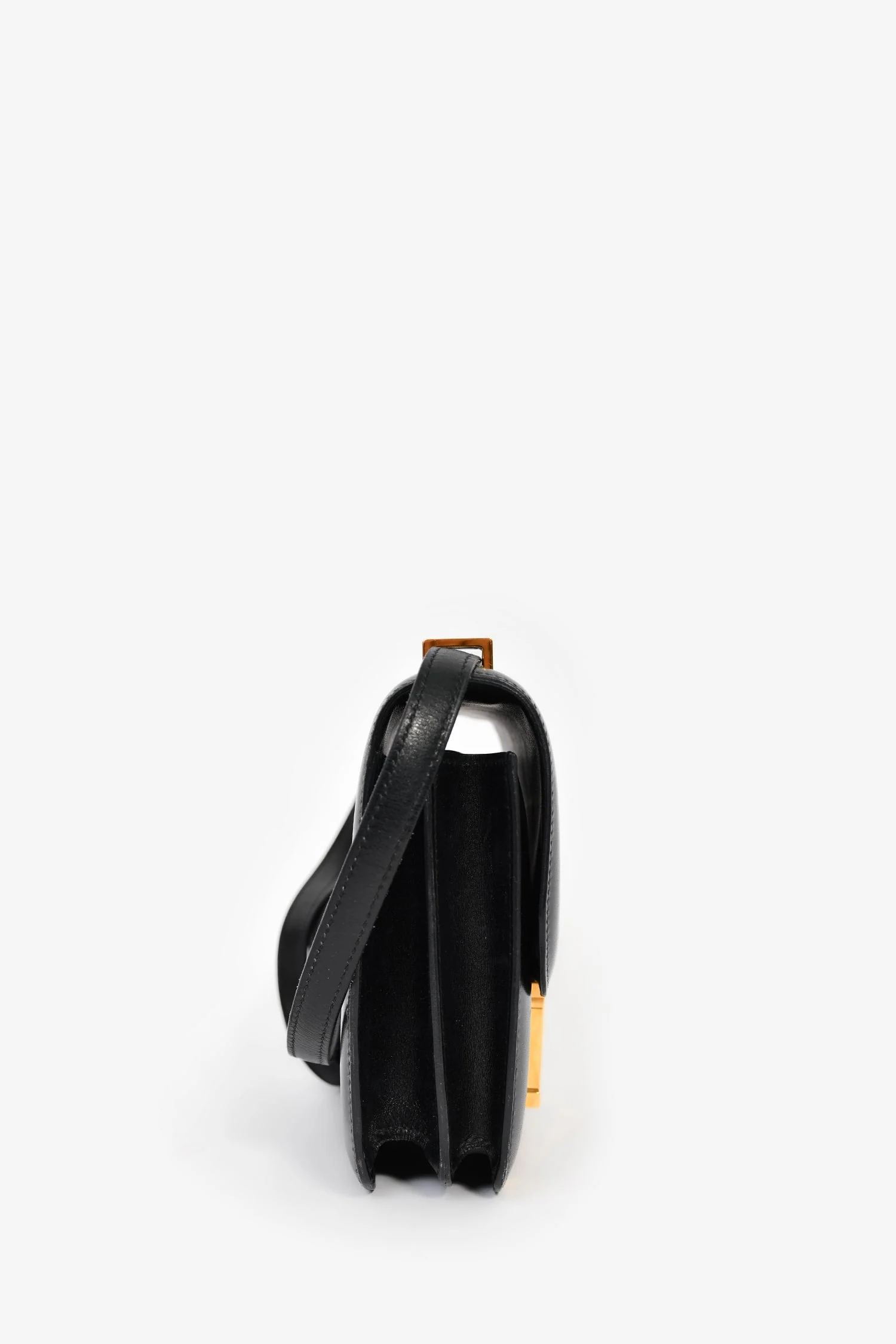 Hermès 2018 Black Box Leather Mini Constance 18 - Image 3