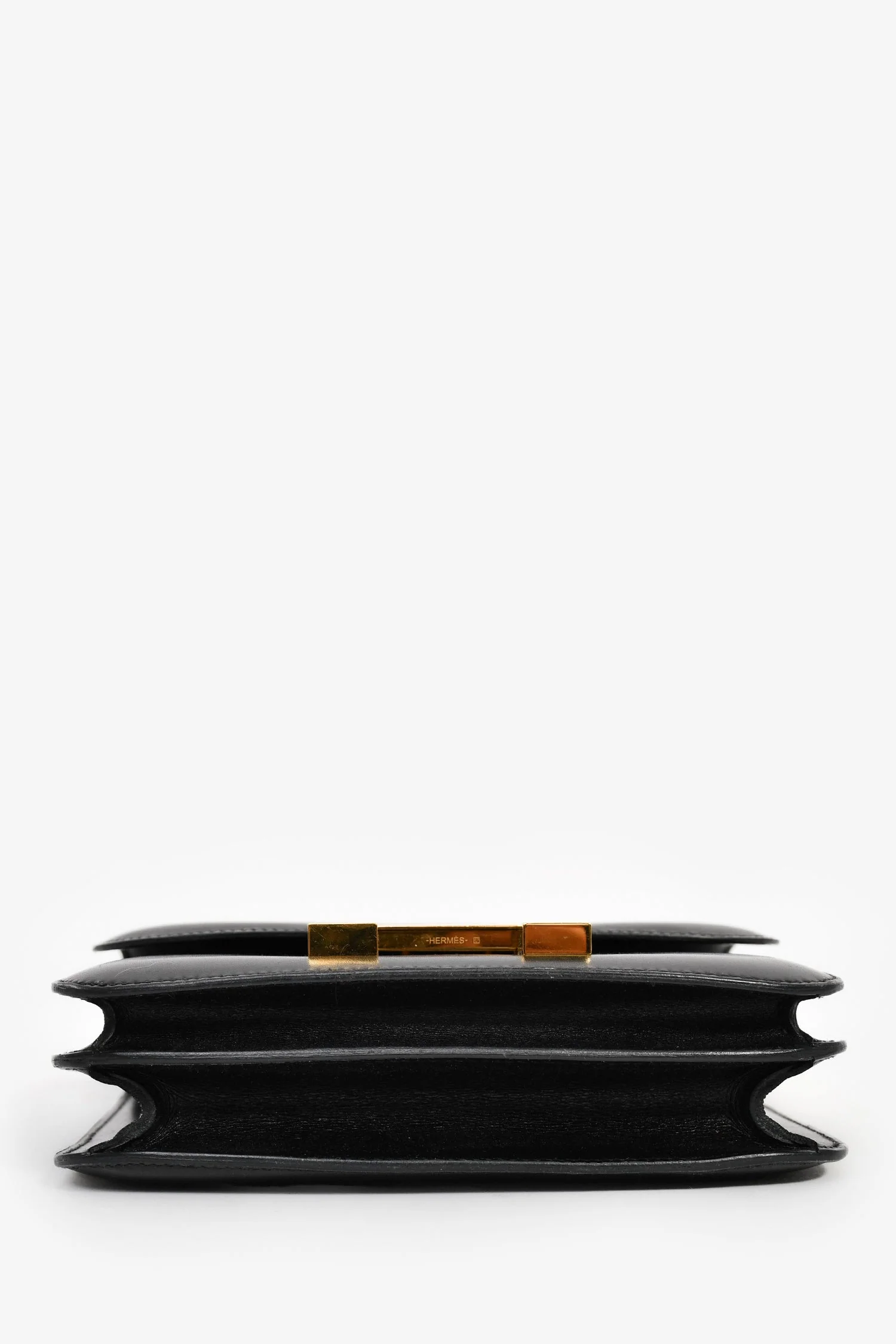 Hermès 2018 Black Box Leather Mini Constance 18 - Image 5