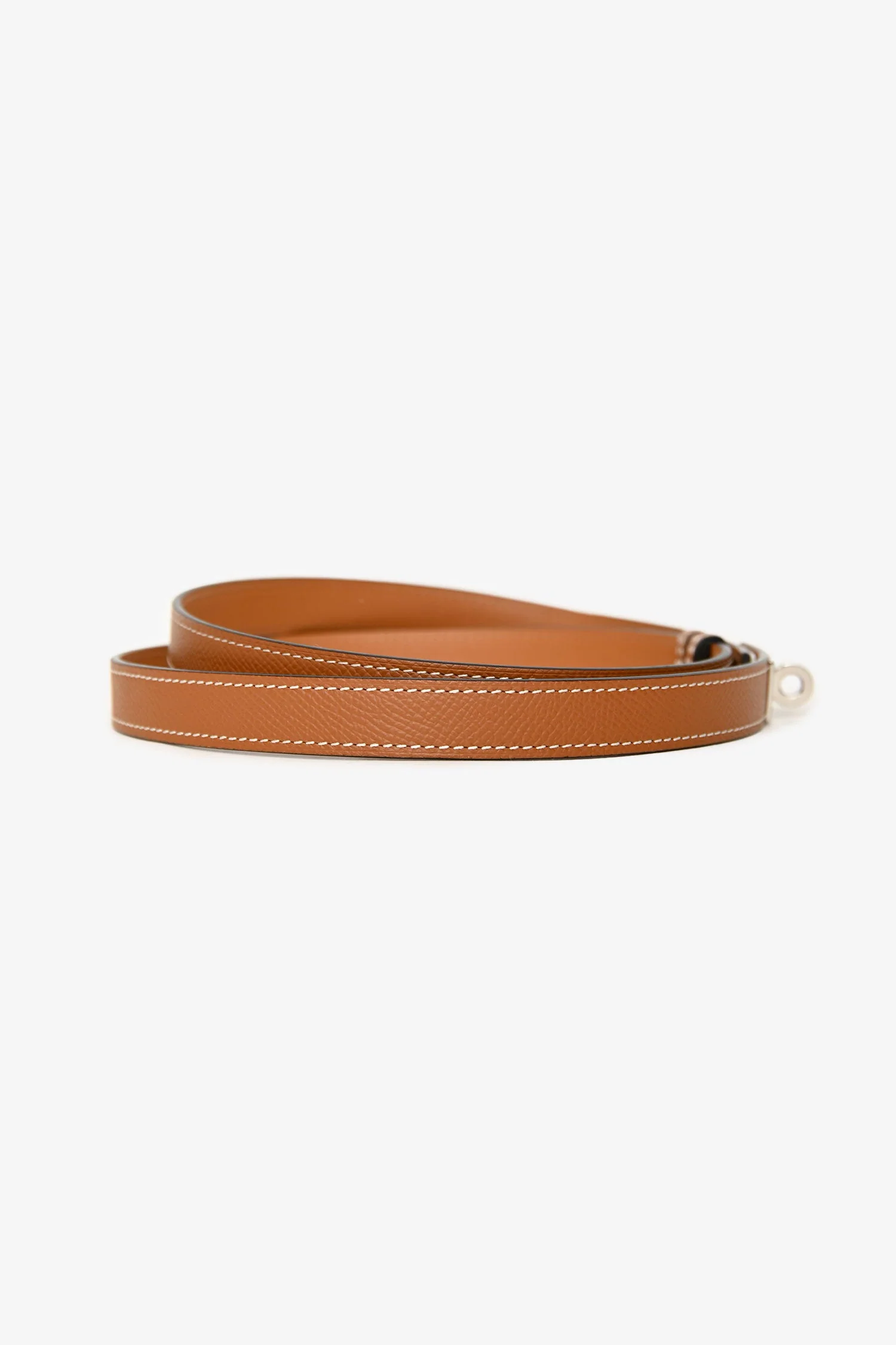 Hermès 2018 Gold Epsom Leather Kelly 18 Belt - Image 2