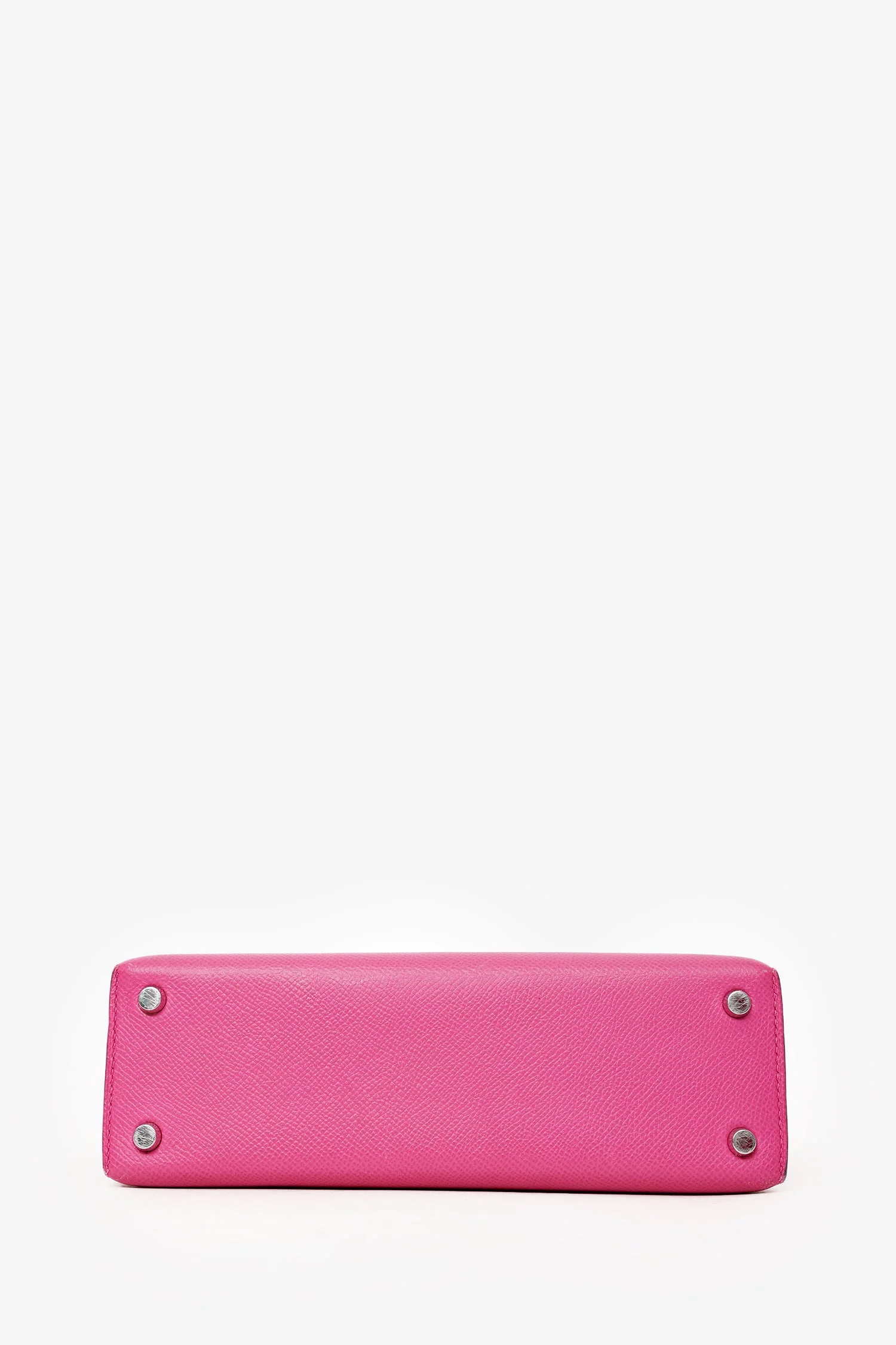 Hermès 2018 Rose Pourpre Epsom Leather Verrou 23 Shoulder Bag - Image 5