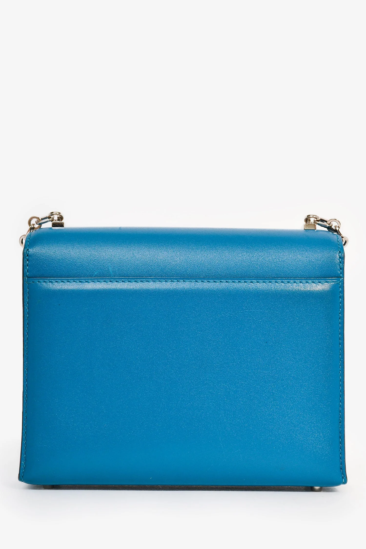 Hermès 2019 Blue Leather Mini 'Verrou Chaîne 17' Crossbody - Image 2