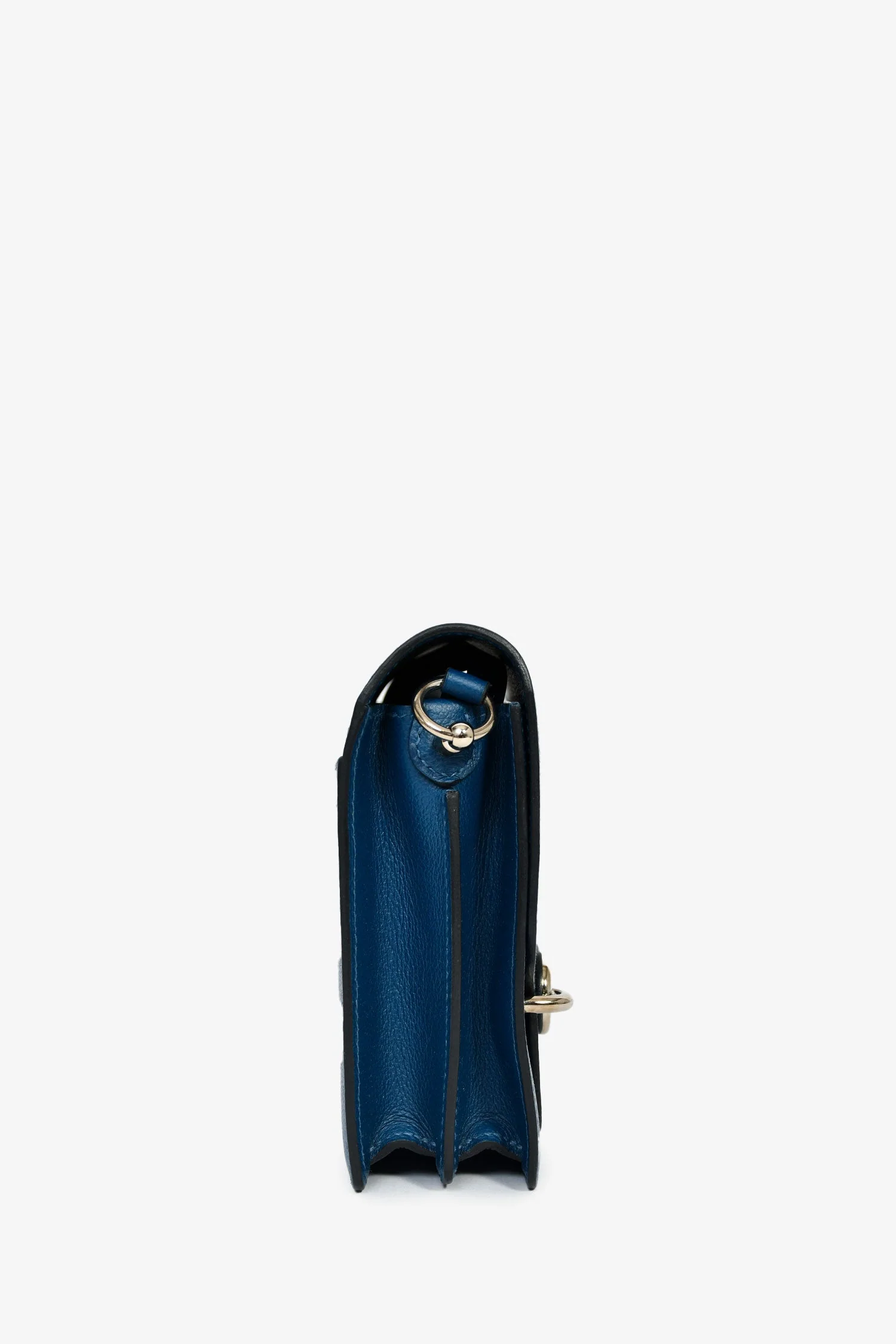 Hermès 2019 Blue Mini Roulis Crossbody Bag - Image 3