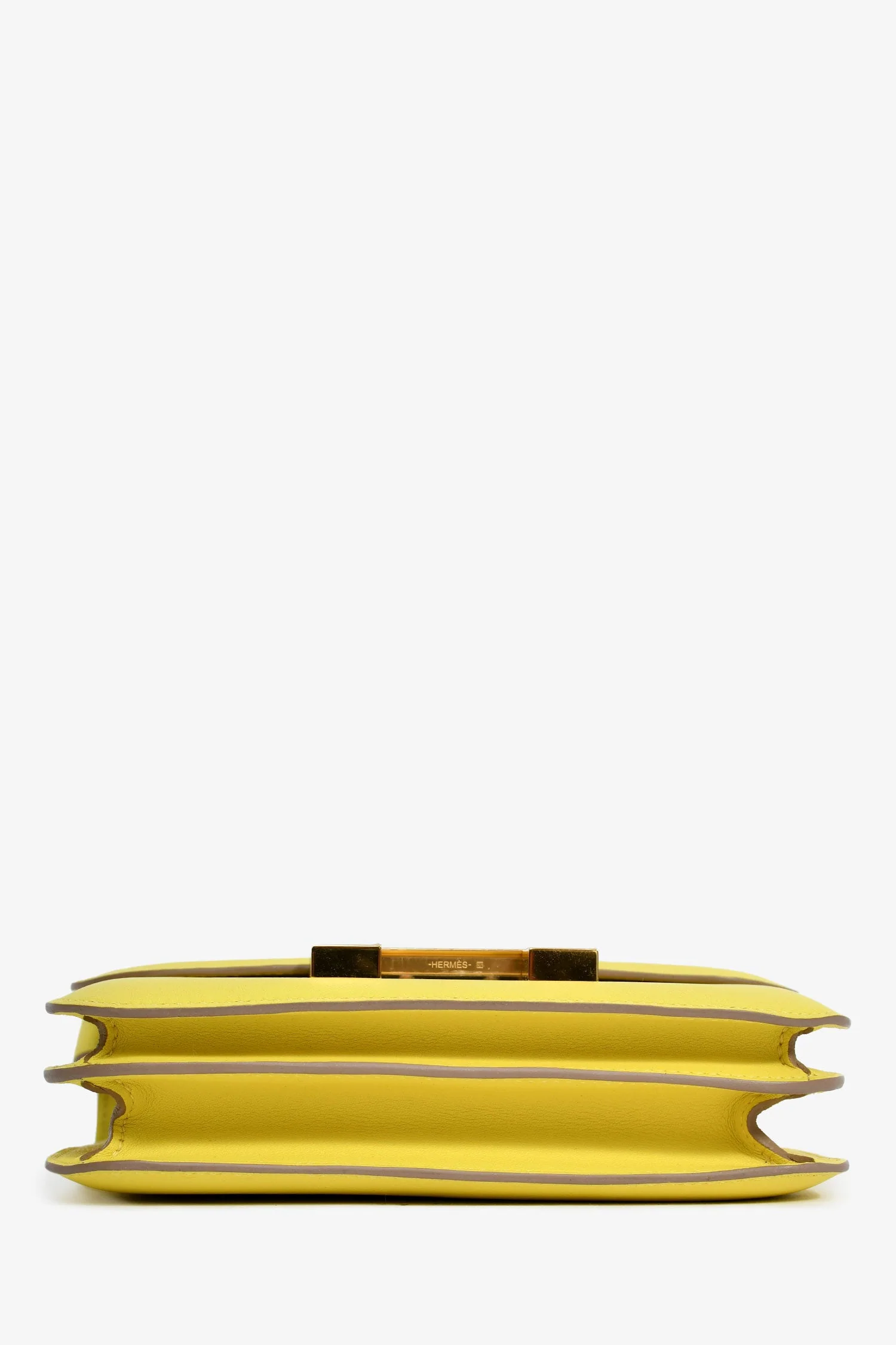 Hermès 2019 Lime Swift Leather Mini Constance 18 GHW - Image 5