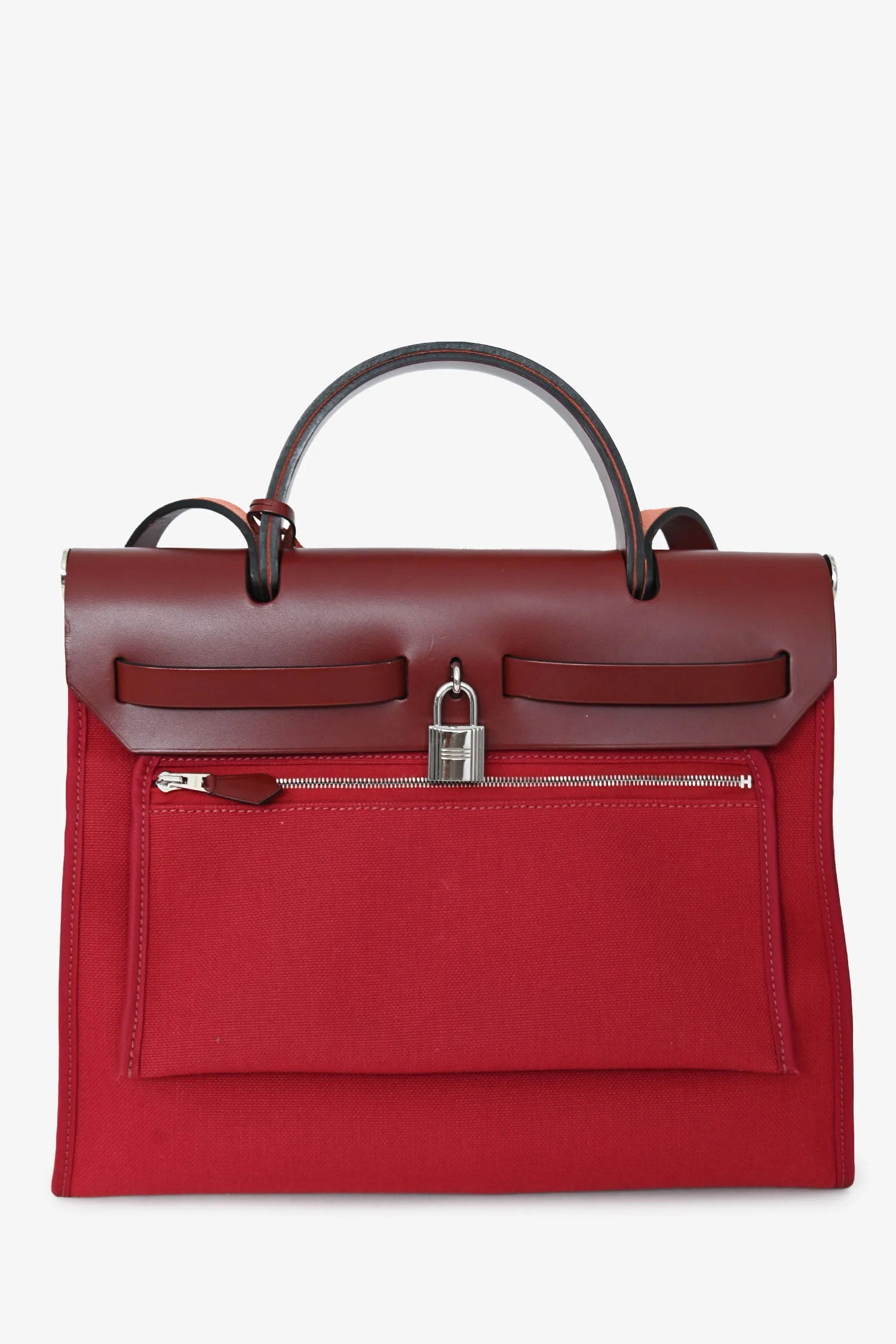 Hermès 2019 Red Herbag Zip 31 - Image 2