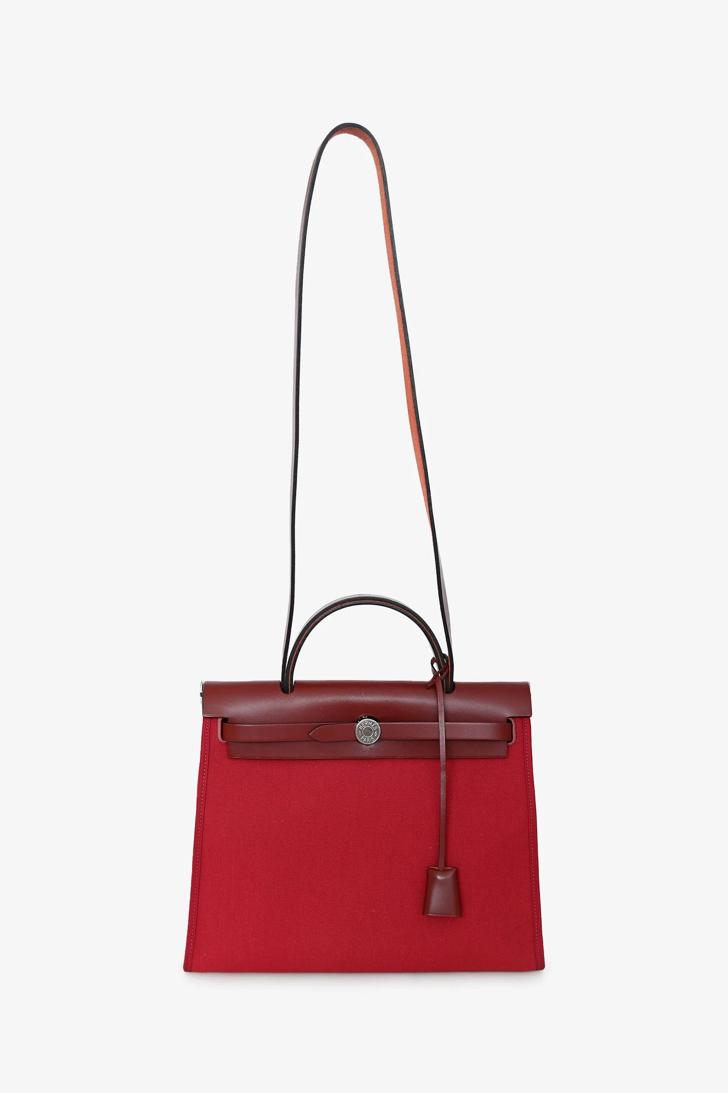 Hermès 2019 Red Herbag Zip 31 - Image 7