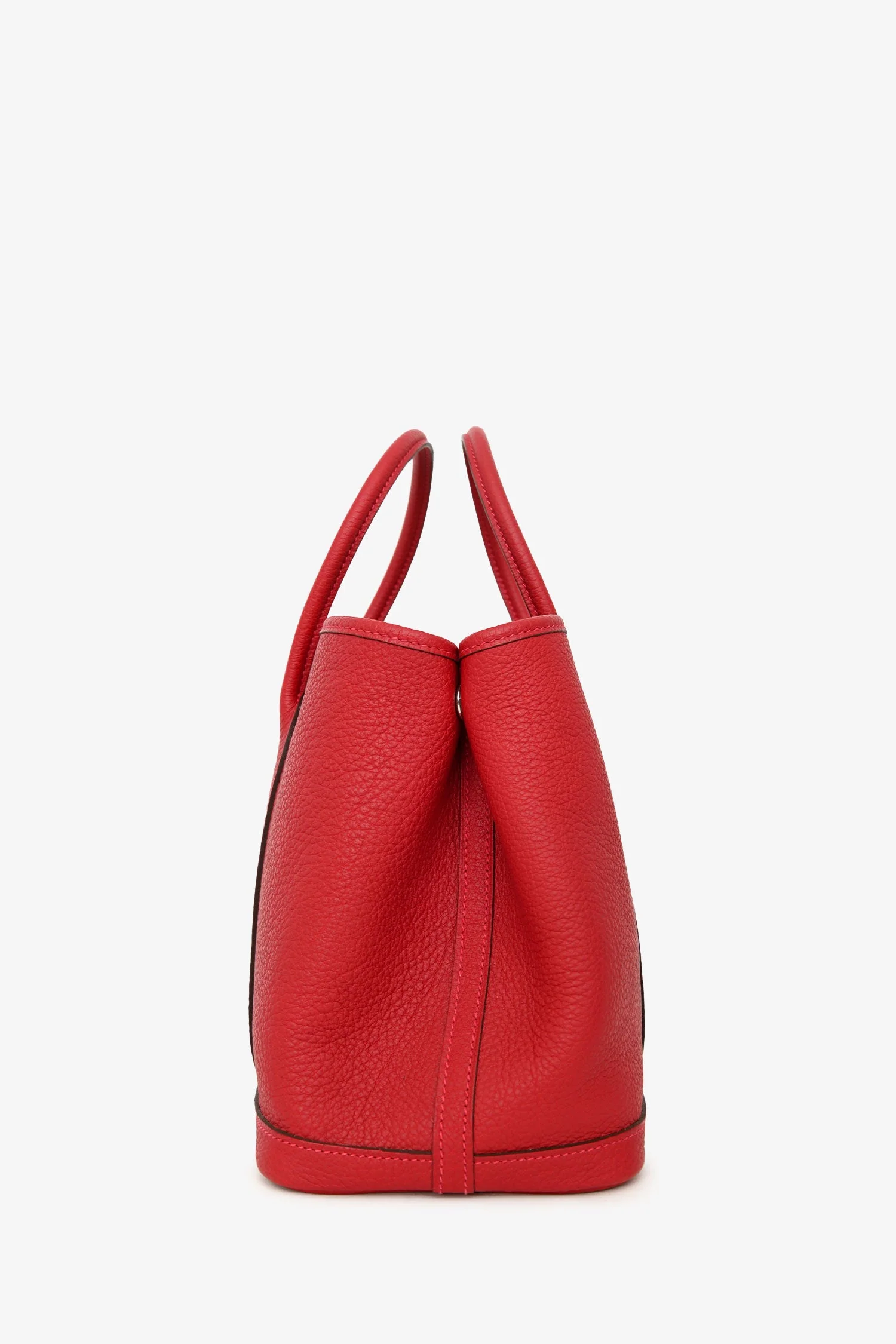 Hermès 2019 Red Togo Leather Garden Party 30 - Image 3