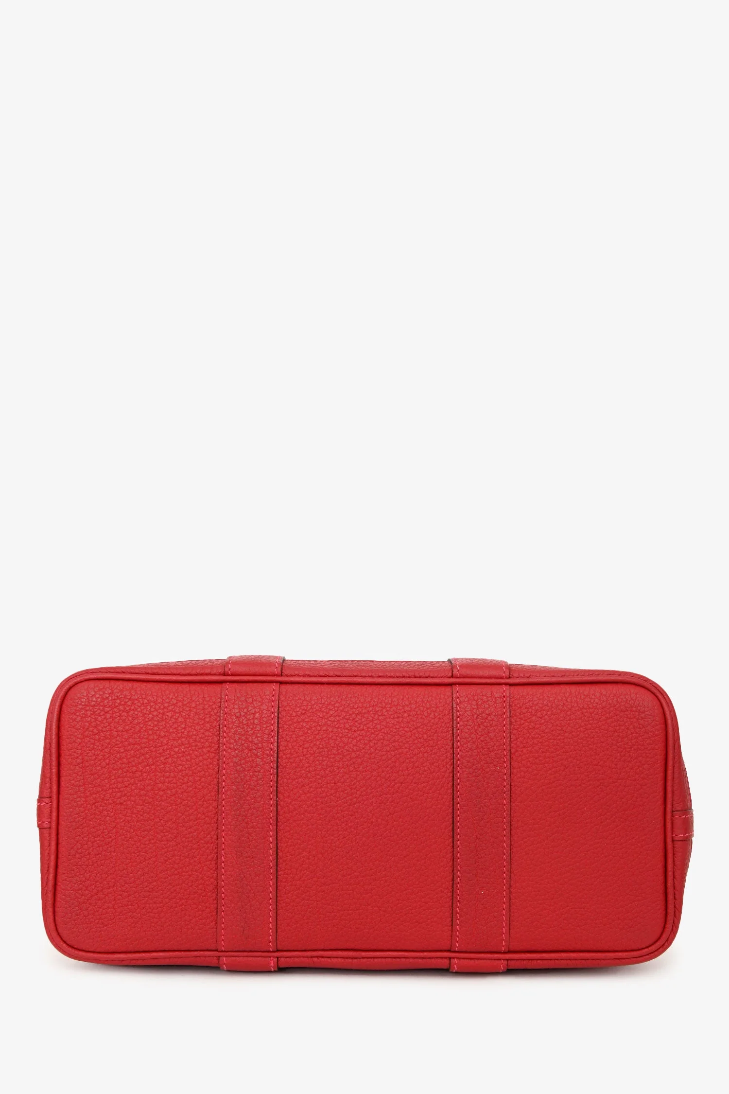 Hermès 2019 Red Togo Leather Garden Party 30 - Image 5