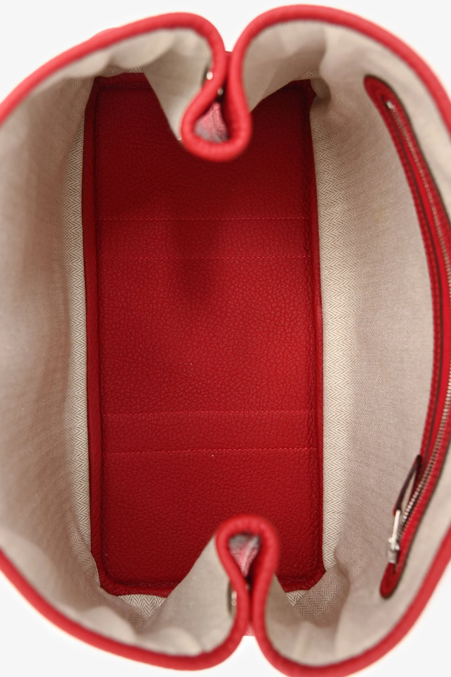 Hermès 2019 Red Togo Leather Garden Party 30 - Image 6