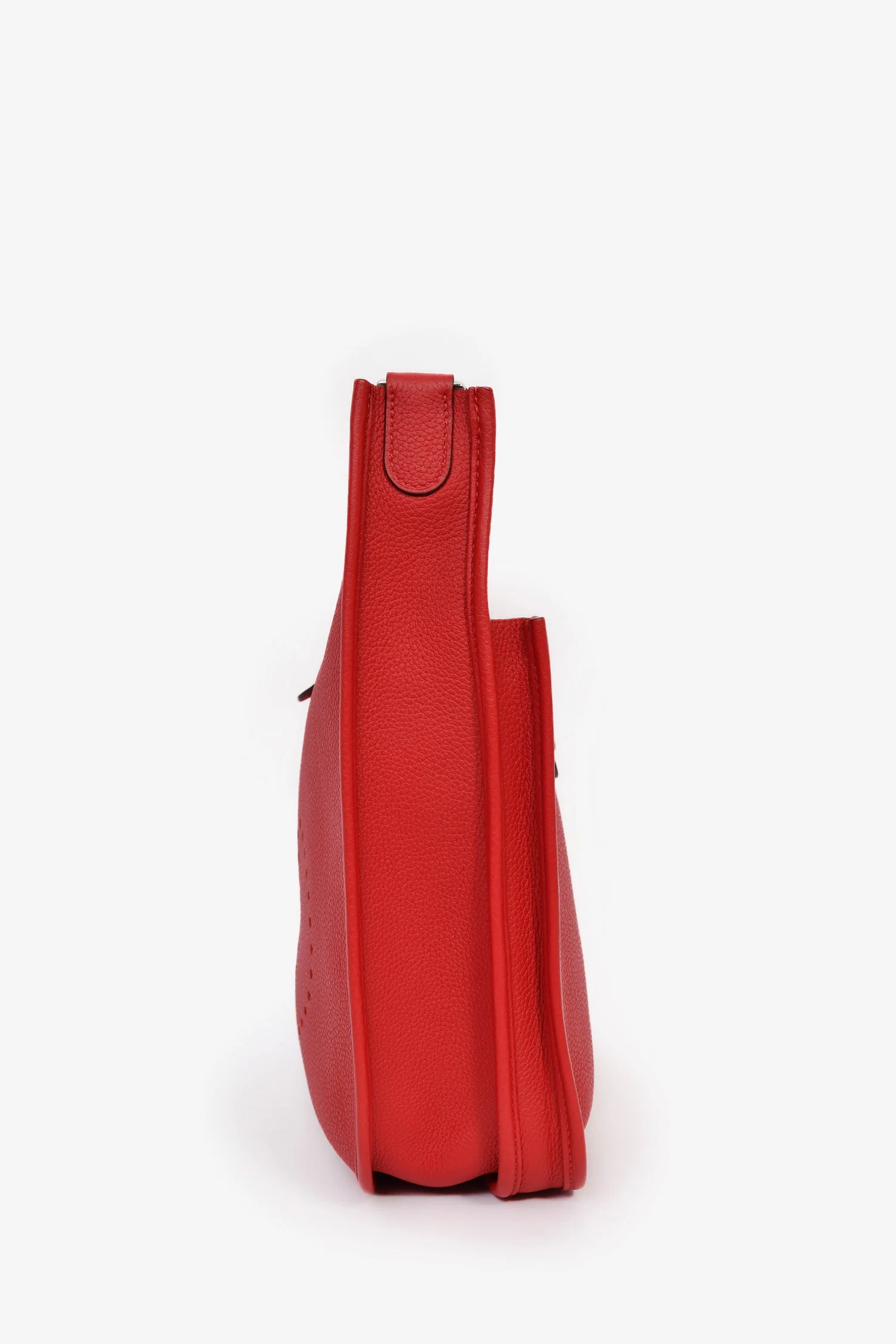 Hermès 2019 Rouge Piment Clemence Evelyne III 29 with Strap - Image 4