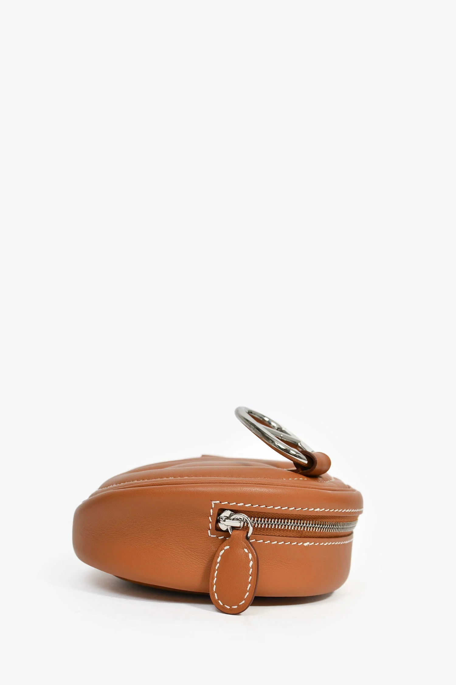 Hermes 2020 Brown Swift Verso "In Loop Belt" Bag - Image 4