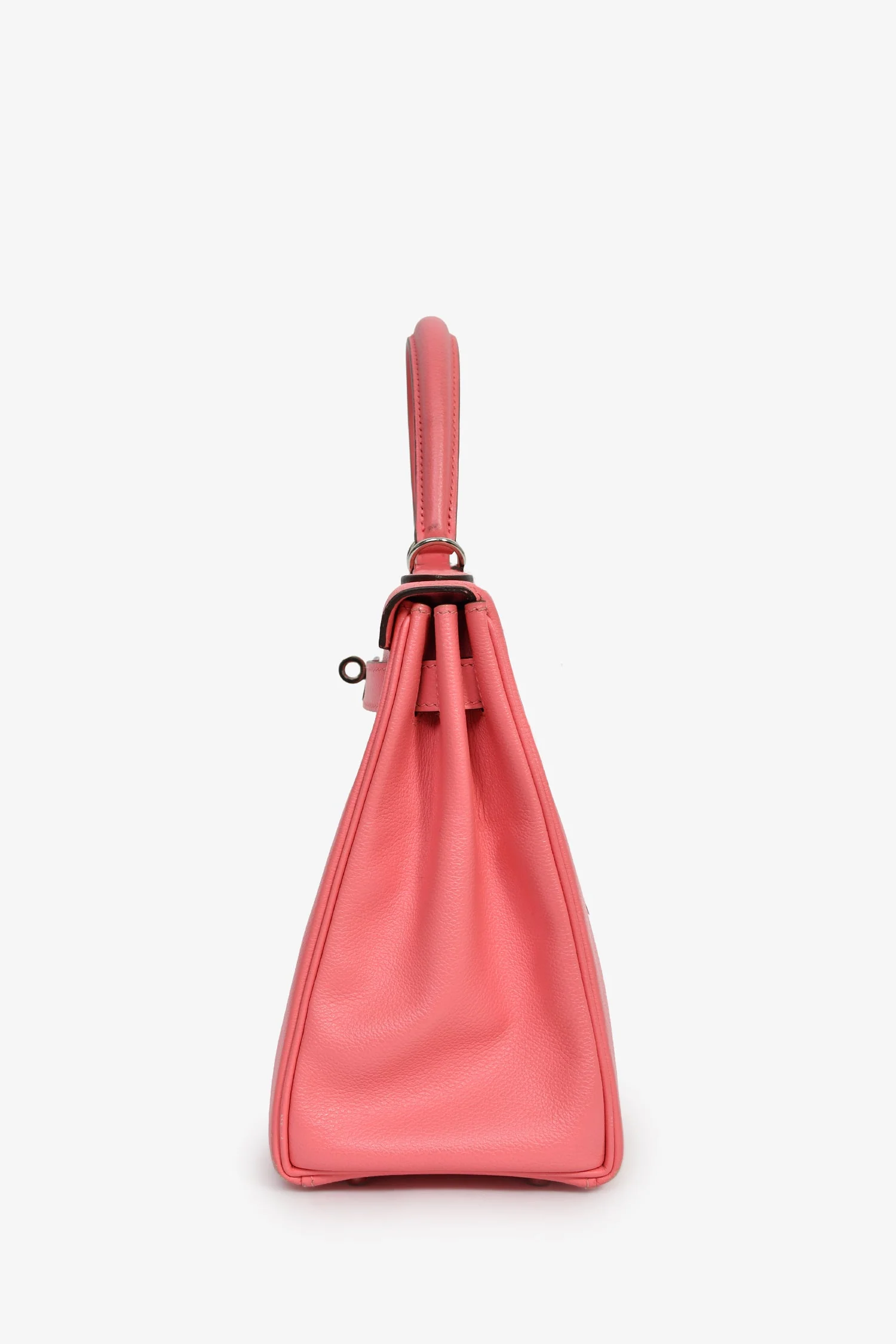 Hermès 2020 Rose D'Ete Evercolor Leather Verso Chevre Kelly Retourne 28 - Image 4