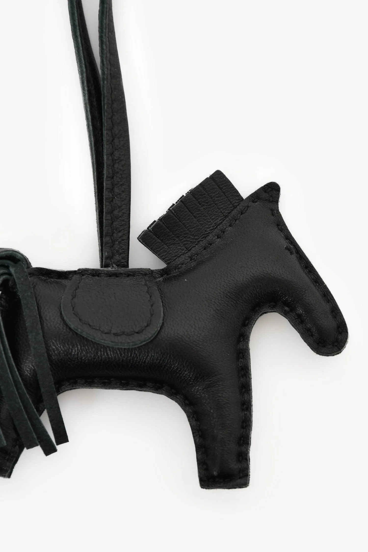 Hermès 2020 So Black Leather Rodeo PM Bag Charm - Image 2