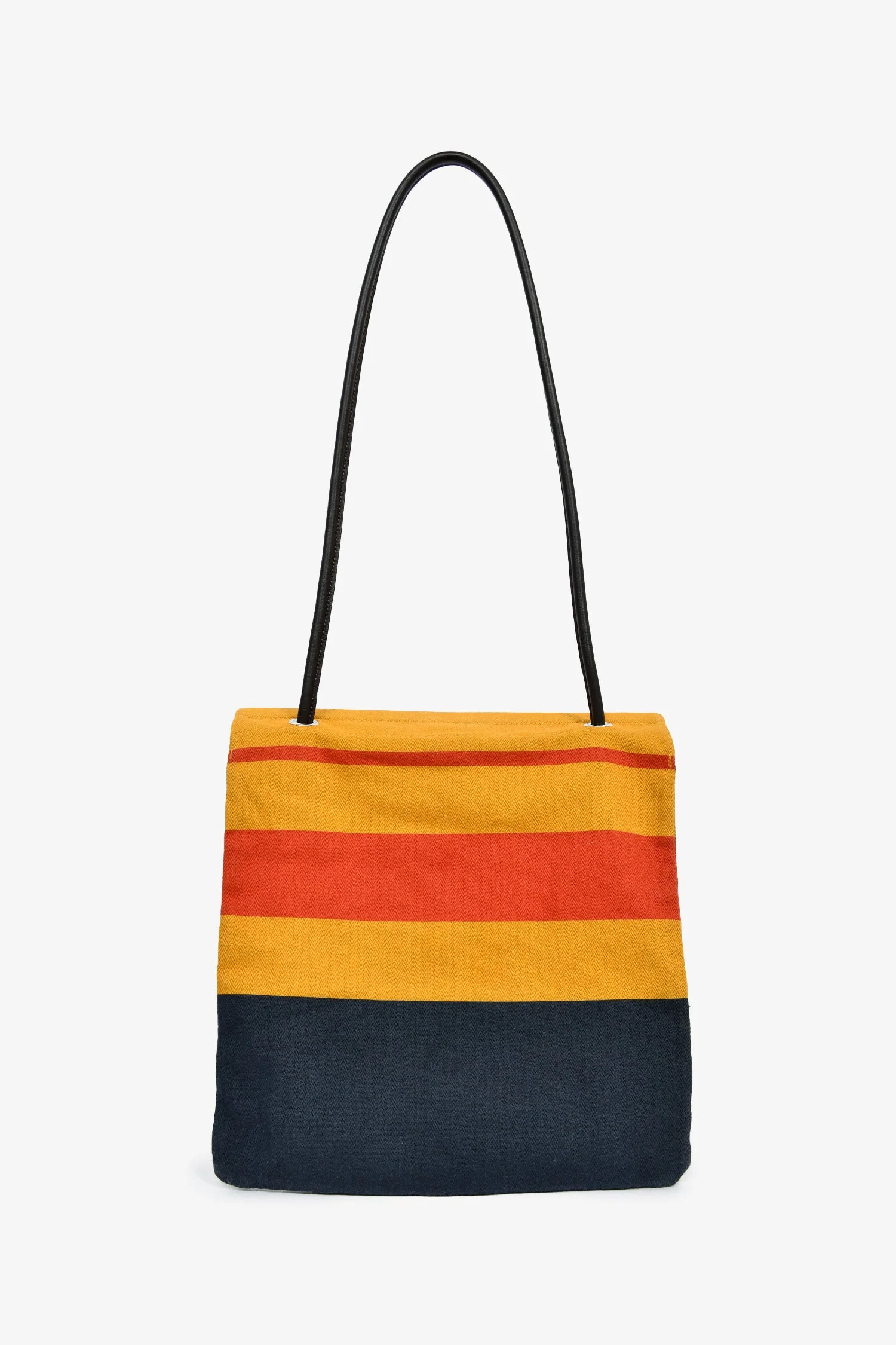 Hermes 2020 Yellow/Blue/Red Cotton 'Aline' Tote Bag - Image 2
