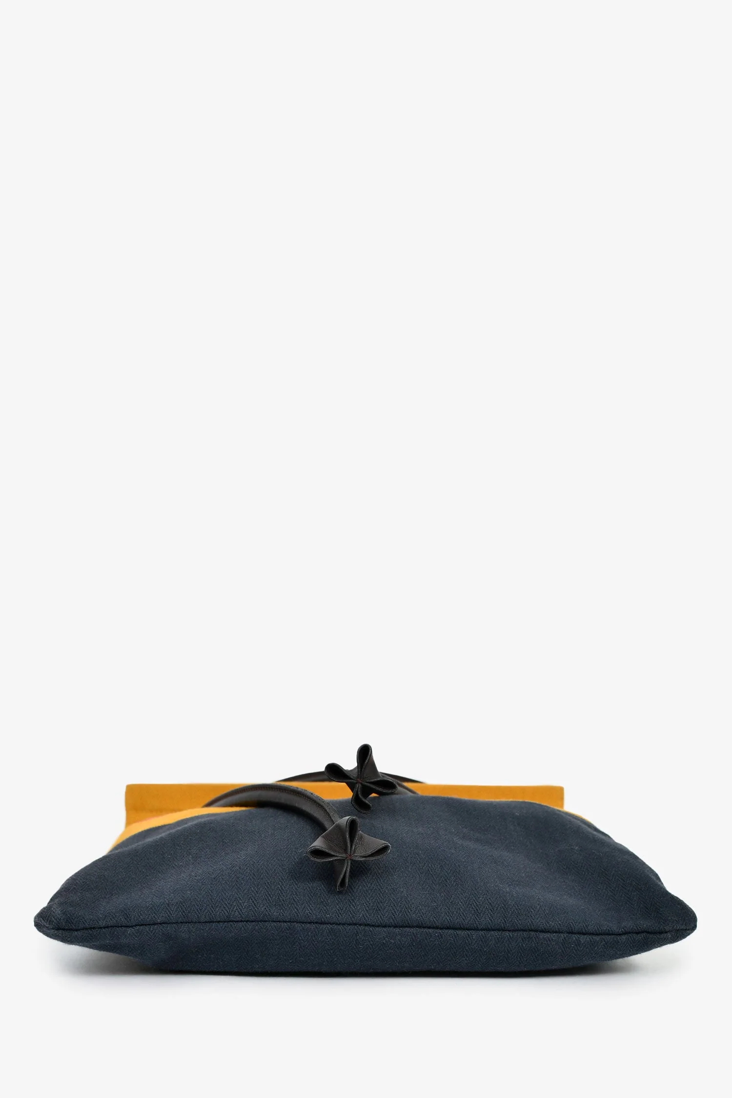 Hermes 2020 Yellow/Blue/Red Cotton 'Aline' Tote Bag - Image 4