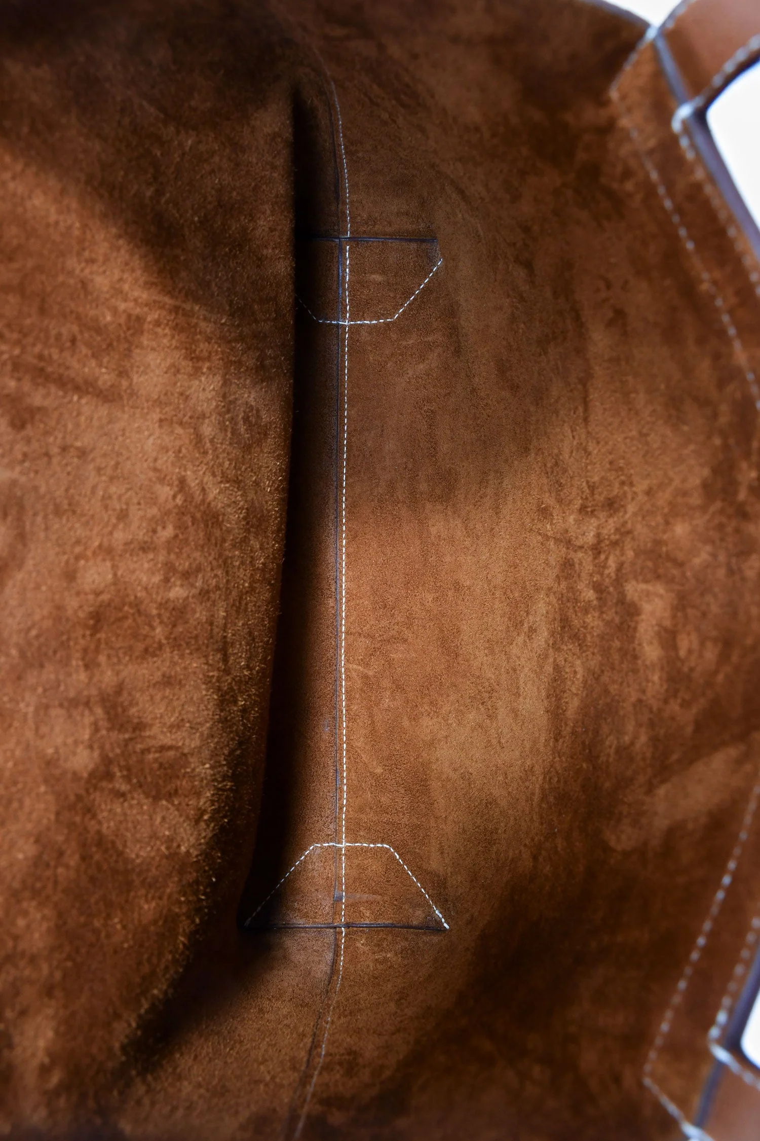 Hermès 2021 Brown Barenia Faubourg Leather Cabasellier 31 Tote - Image 6