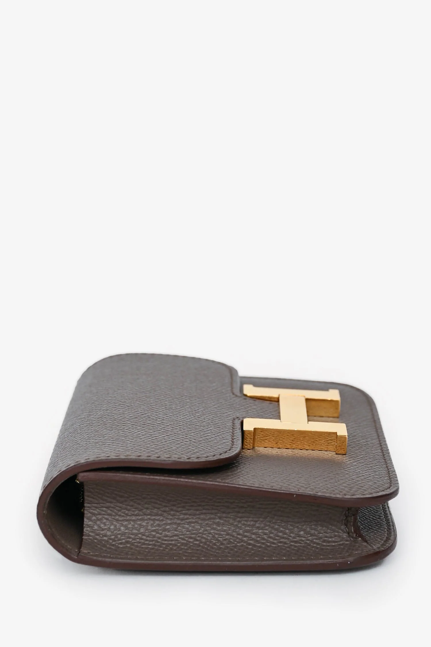Hermès 2021 Grey Constance Slim Wallet - Image 3