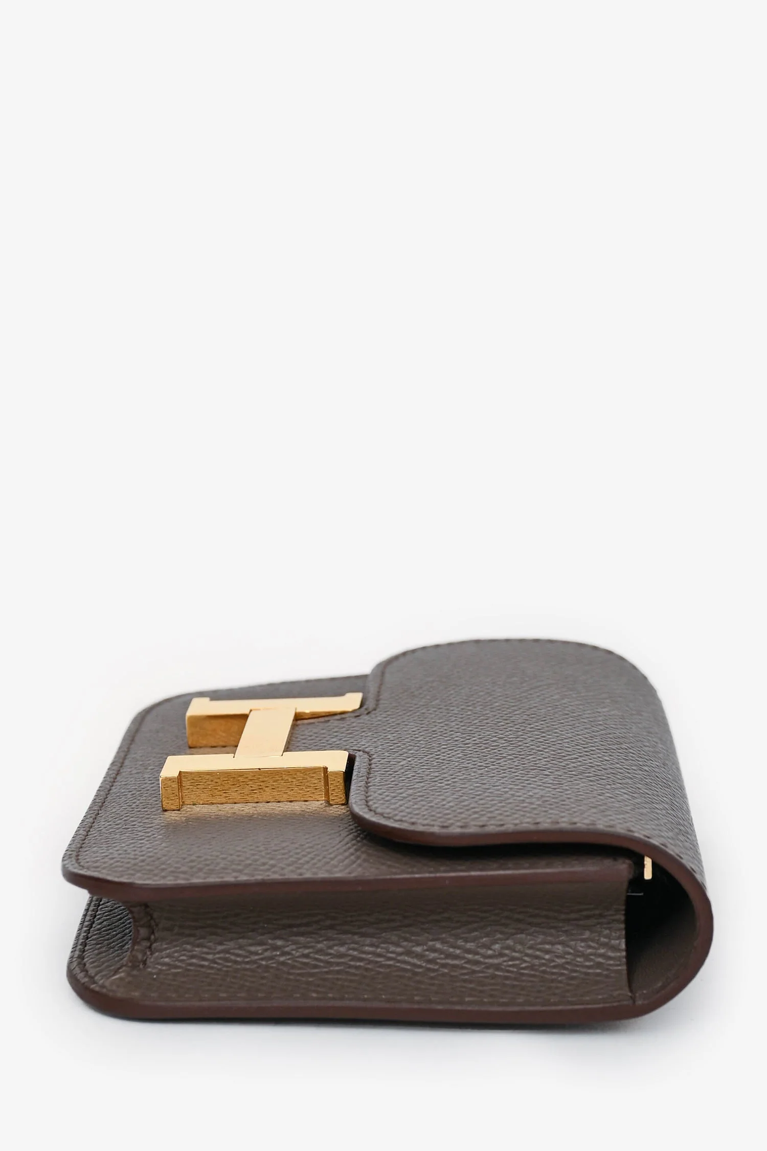 Hermès 2021 Grey Constance Slim Wallet - Image 4
