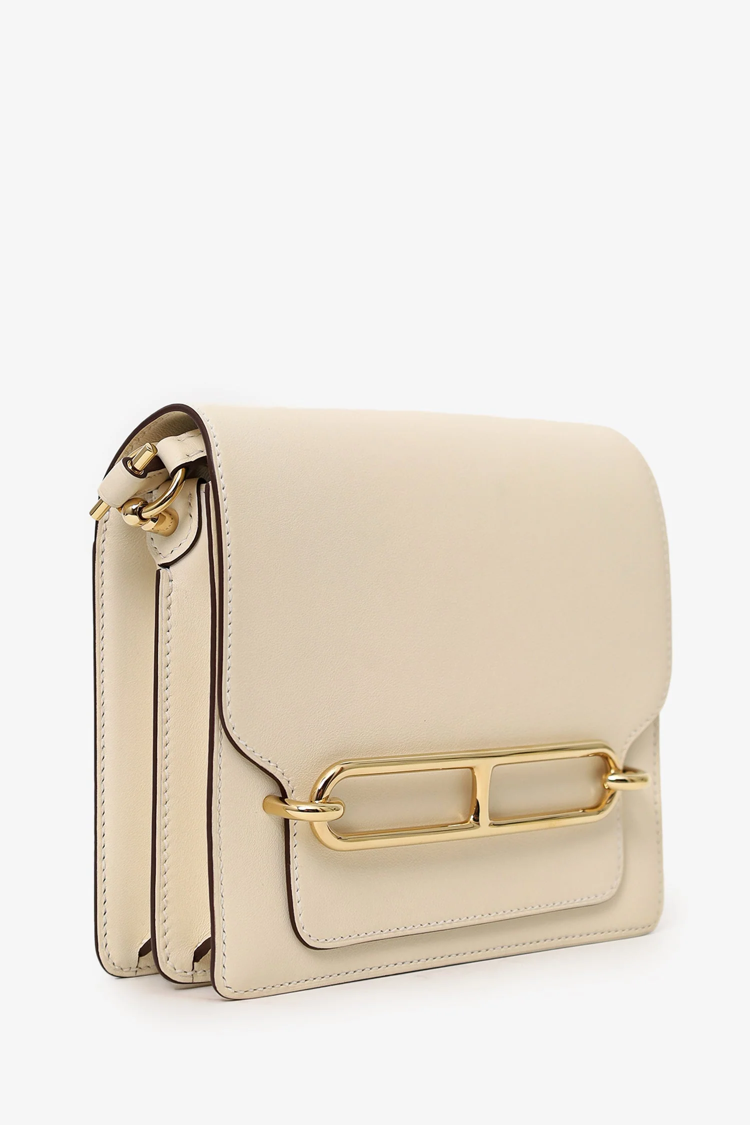 Hermes 2021 Nata Swift Leather Roulis 18 Crossbody GHW - Image 3