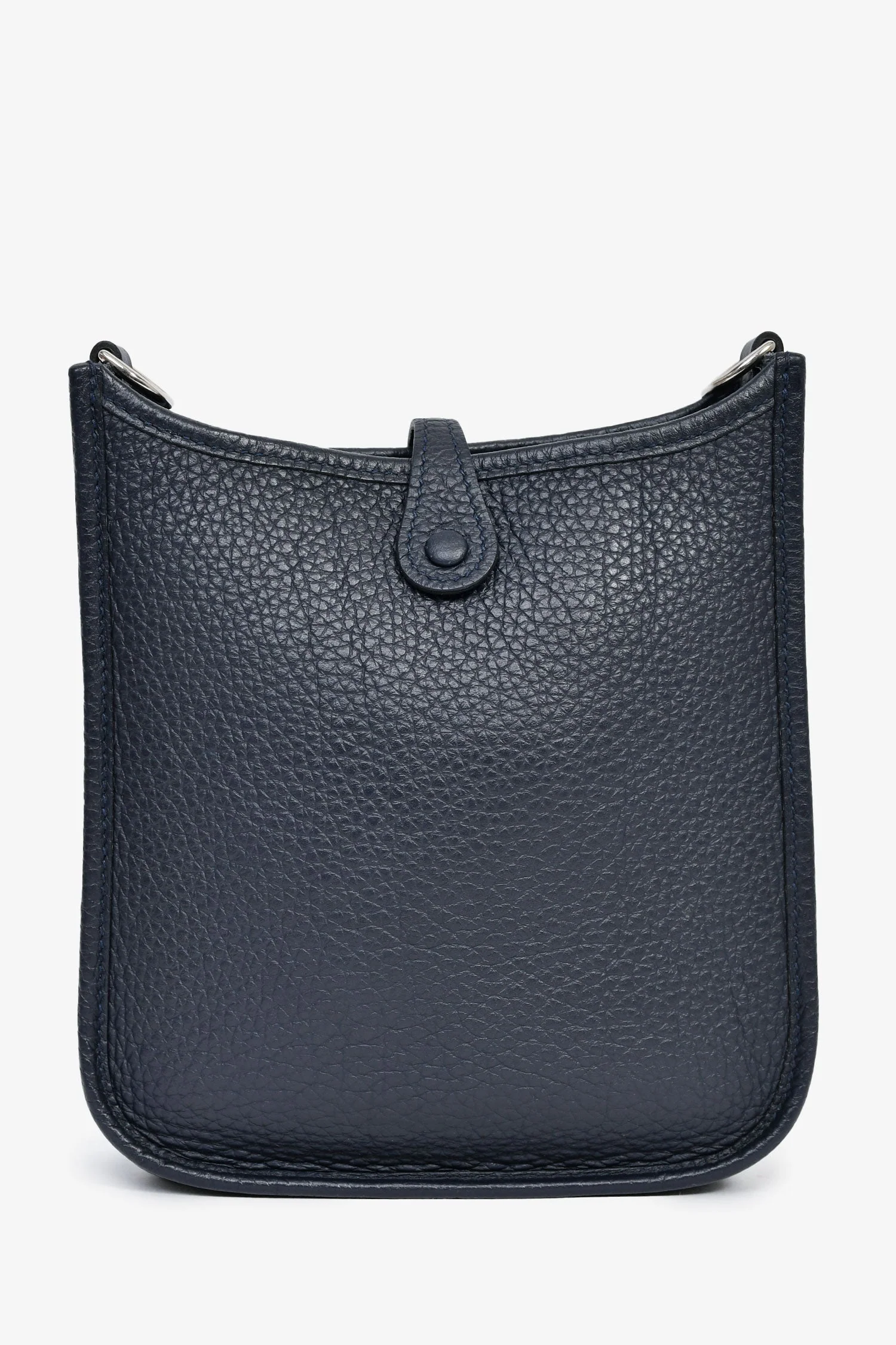 Hermès 2021 Navy Clemence Evelyne TPM Crossbody - Image 2