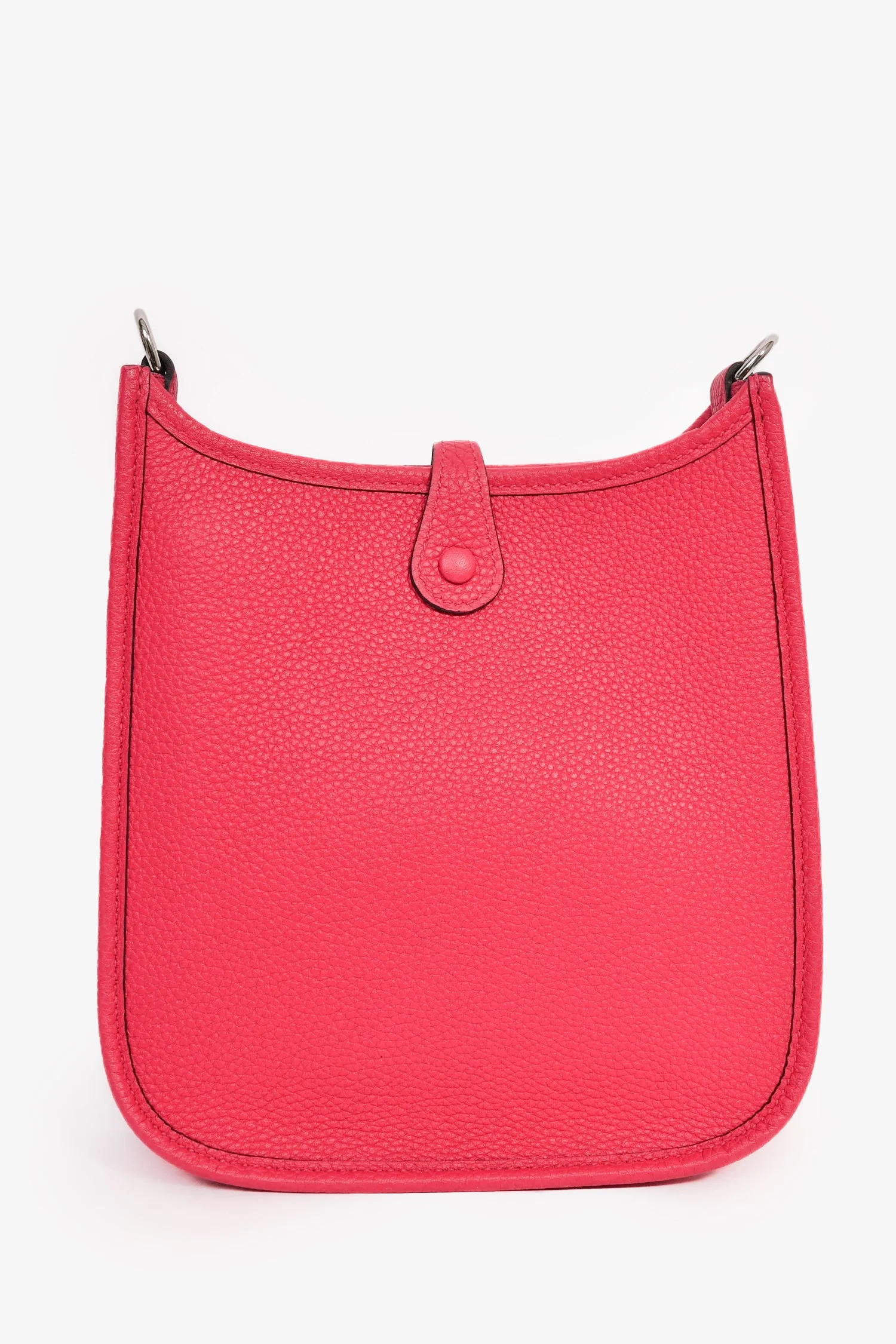 Hermès 2021 Pink Leather Evelyn TPM Crossbody PHW - Image 2